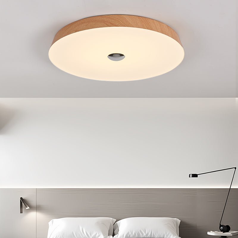Ceshaora Modern Minimalist Woodgrain Ceiling Light - Letslighting