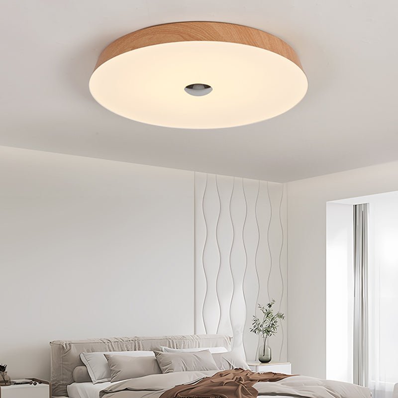 Ceshaora Modern Minimalist Woodgrain Ceiling Light - Letslighting