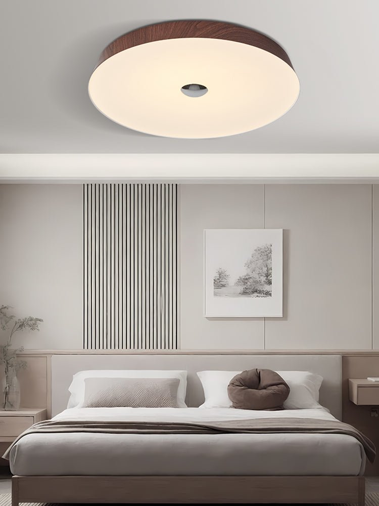 Ceshaora Modern Minimalist Woodgrain Ceiling Light - Letslighting