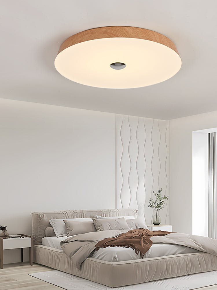 Ceshaora Modern Minimalist Woodgrain Ceiling Light - Letslighting