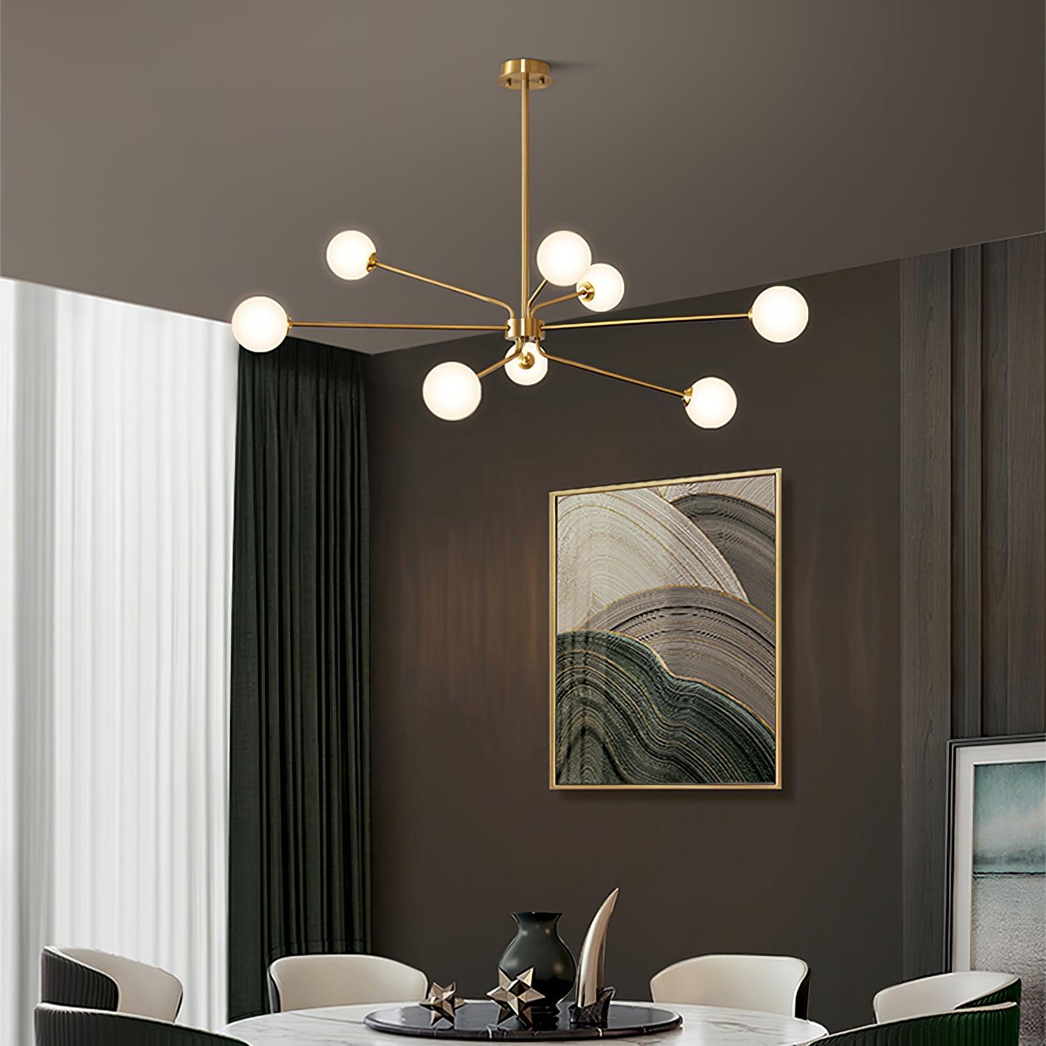 Solara Chandelier Arm Multi-Globe - Letslighting