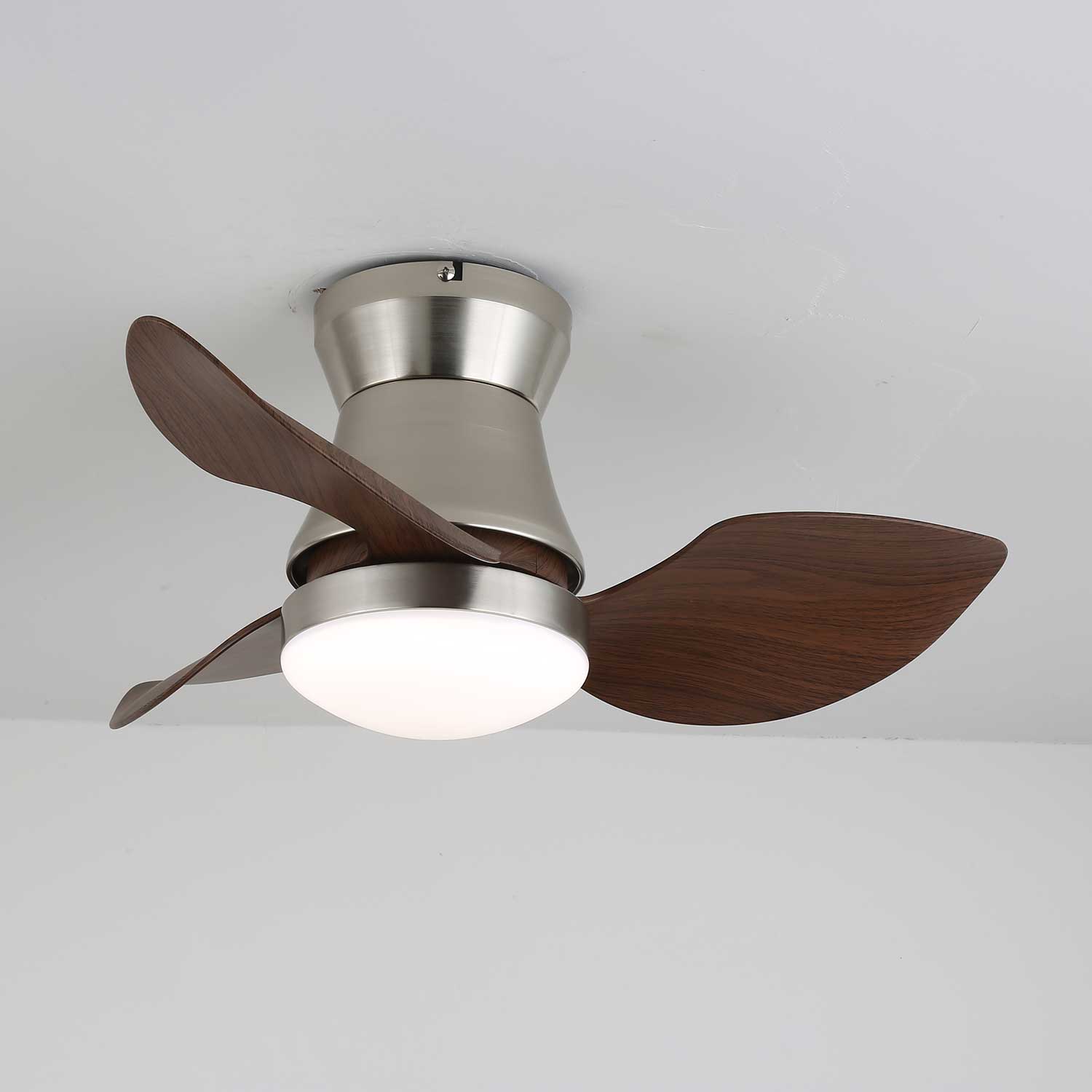 Kaelen Modern Wood Ceiling Fan Light - Letslighting