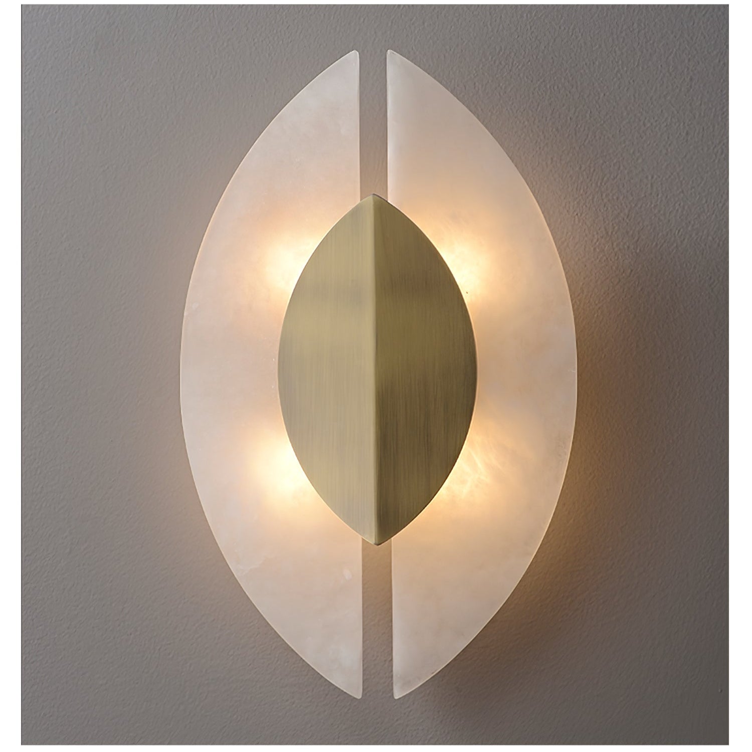 Solari Modern Alabaster Sconce