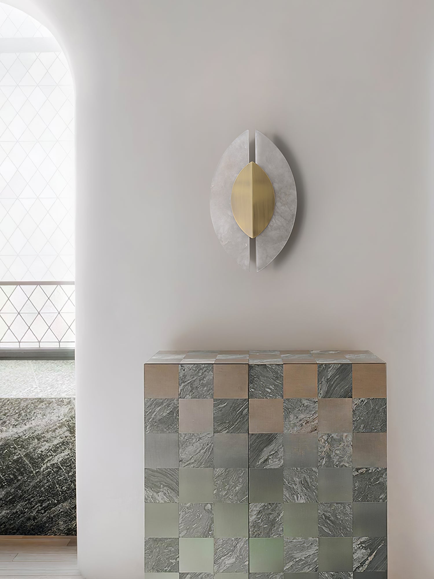 Orla Alabaster Wall Light