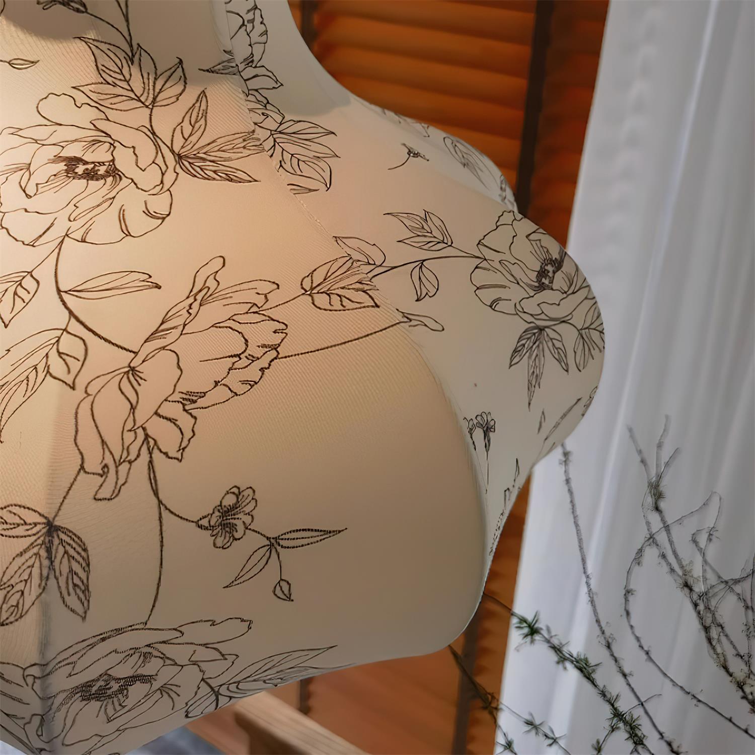 Calira Fabric Pendant Lamp - Letslighting
