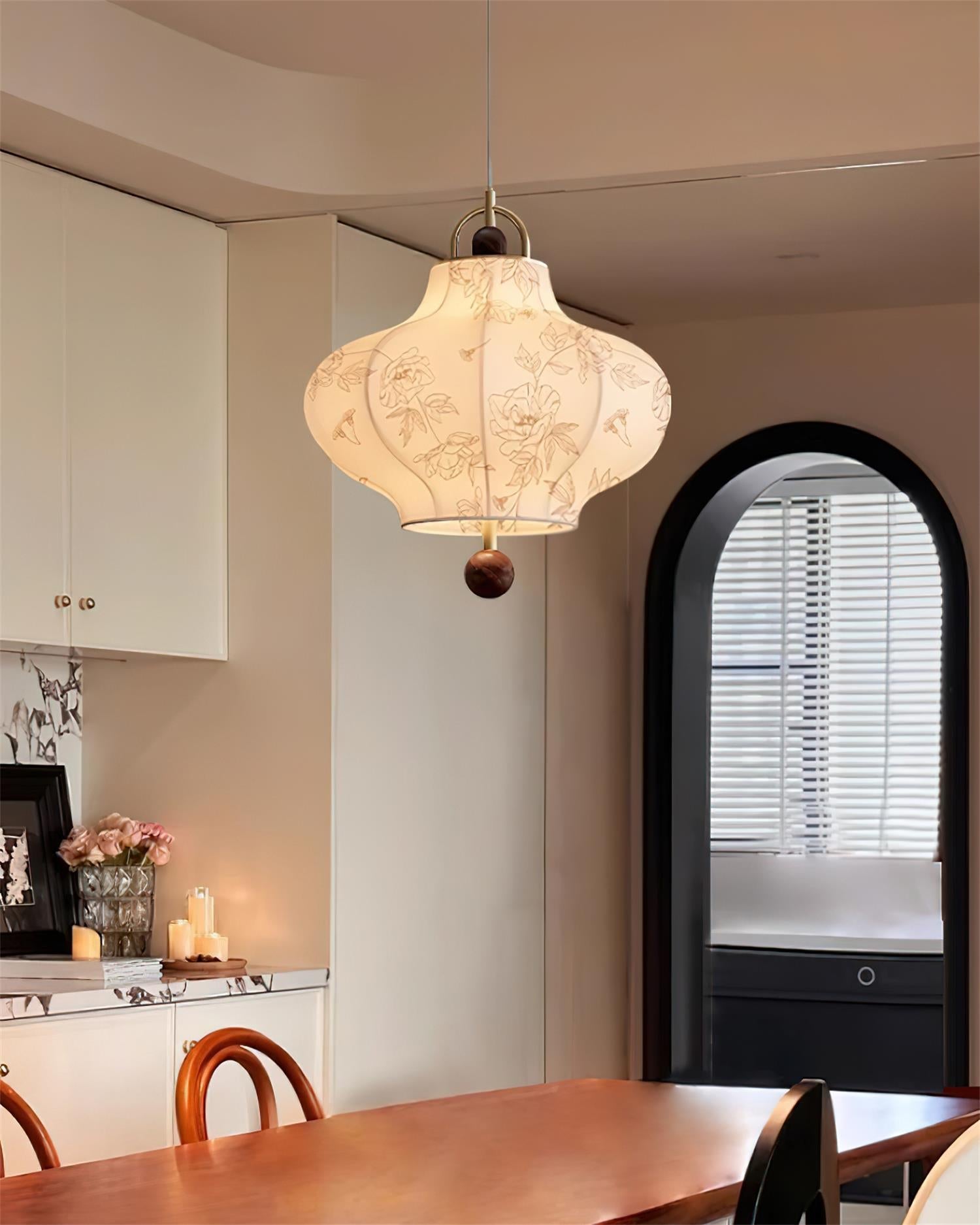 Calira Fabric Pendant Lamp - Letslighting