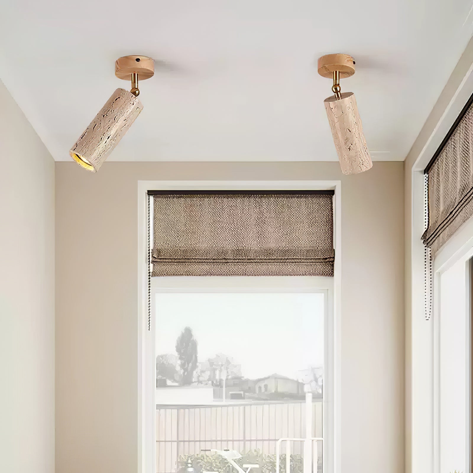 Mycaran Travertine Pendant Light - Letslighting