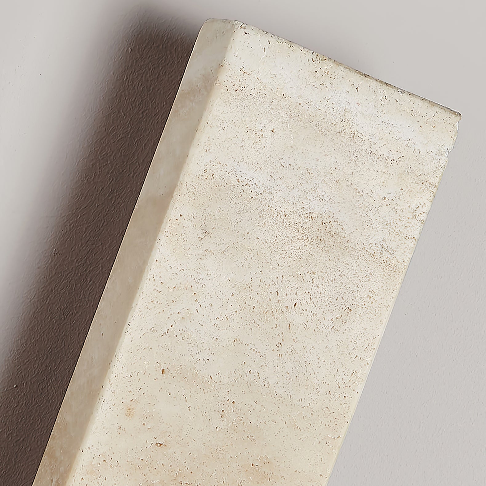 Olnorir Slim Rectangle Travertine Wall Light - Letslighting