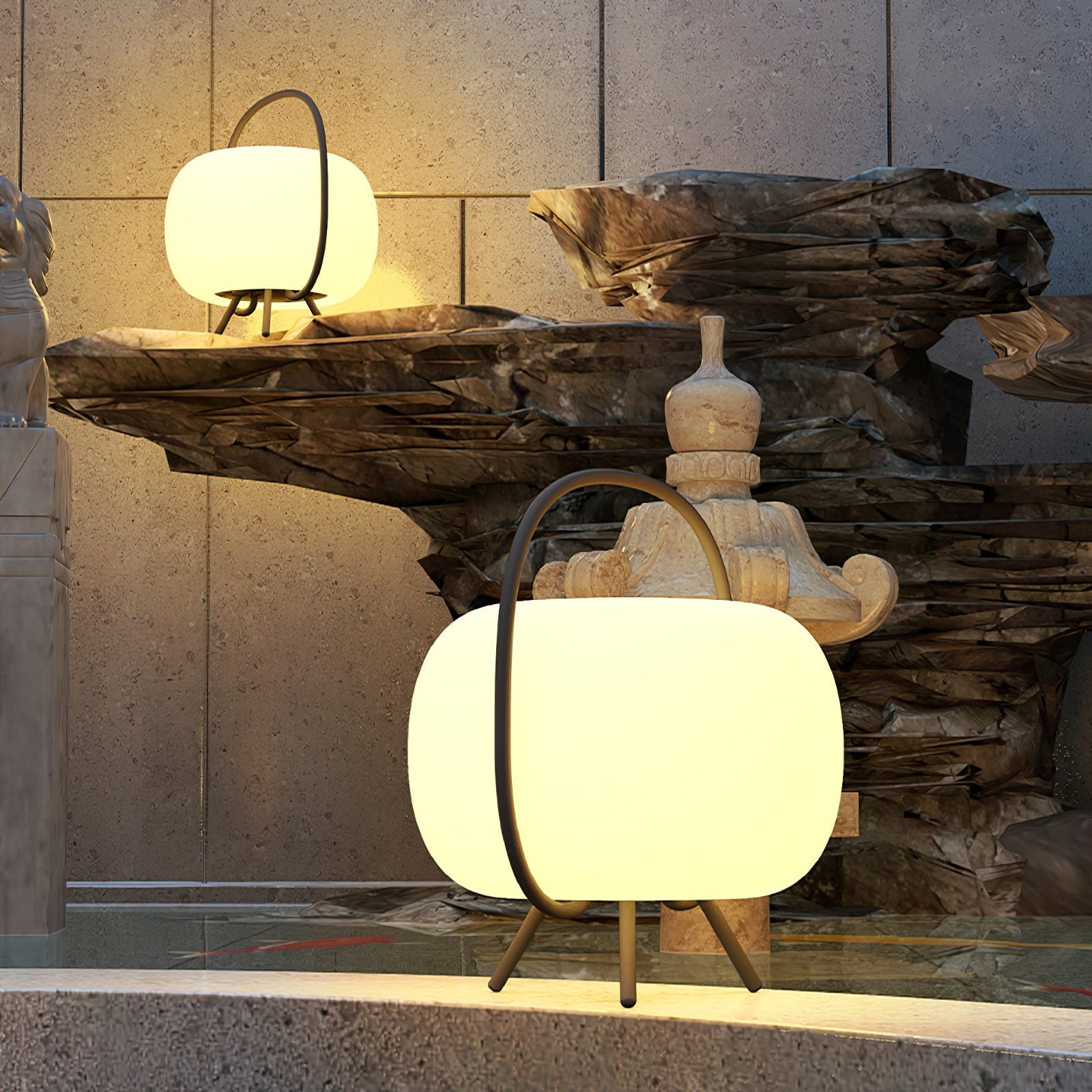 Lustra Outdoor Lamp Pod Lantern Solar - Letslighting