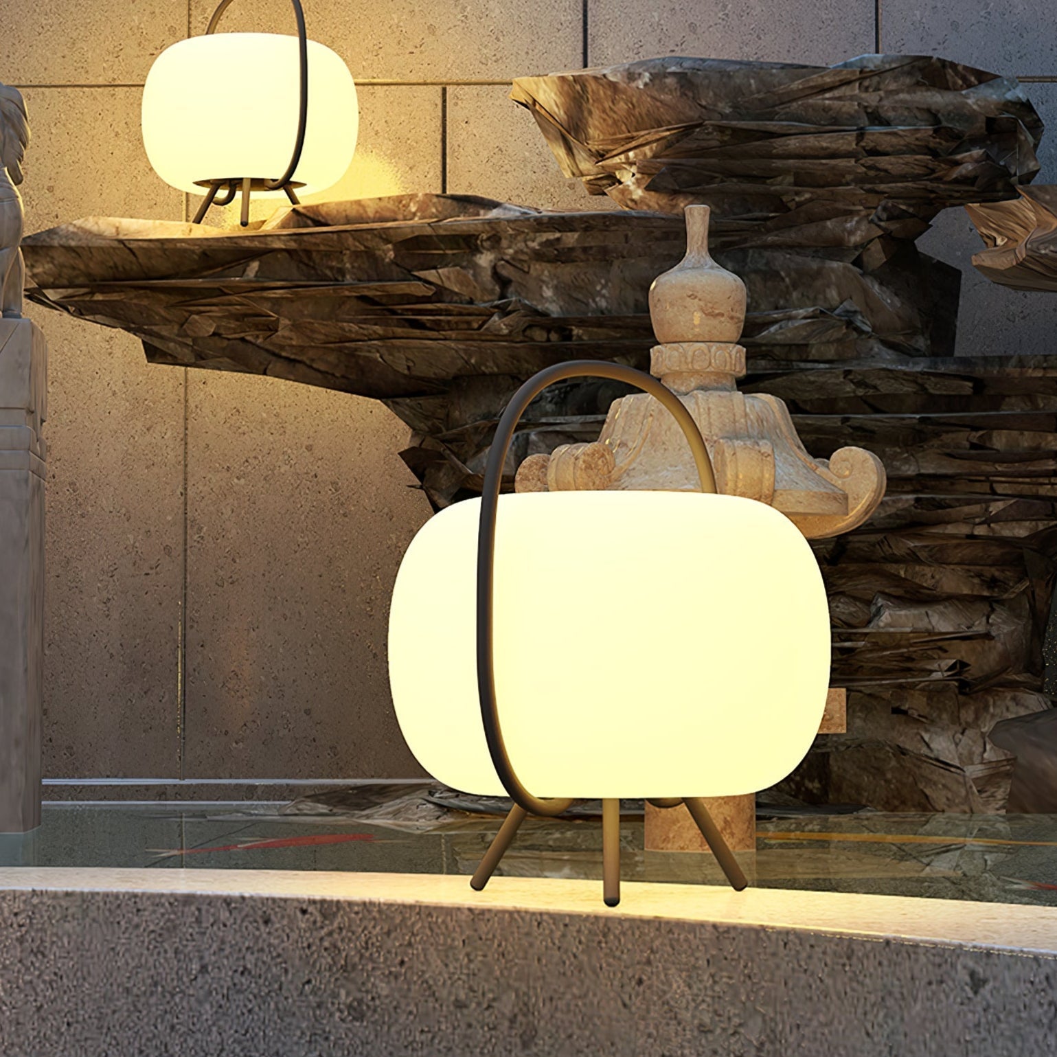 Lustra Outdoor Lamp Pod Lantern Solar - Letslighting