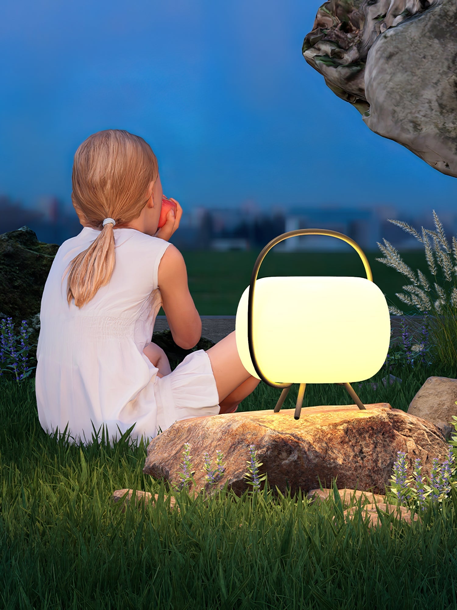 Lustra Outdoor Lamp Pod Lantern Solar - Letslighting