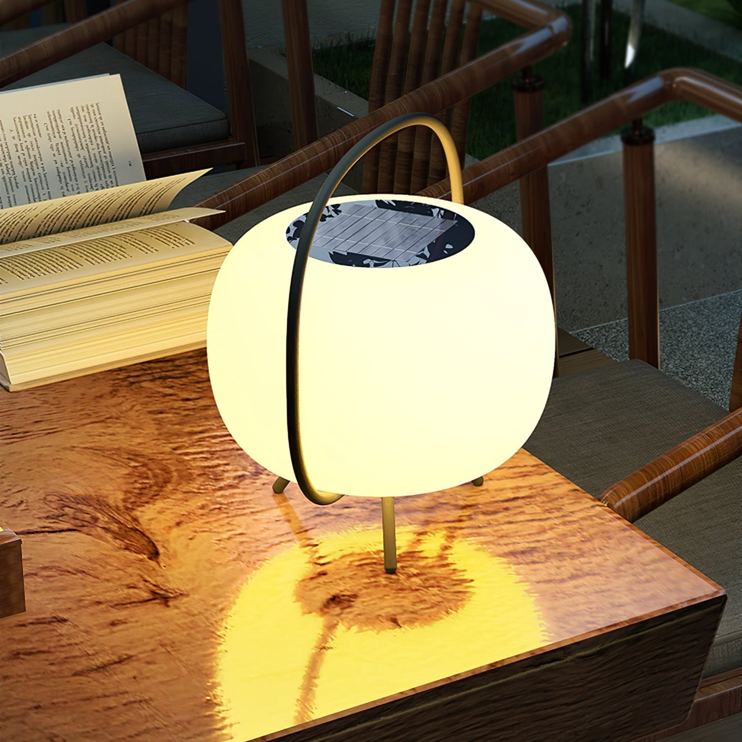 Lustra Outdoor Lamp Pod Lantern Solar - Letslighting