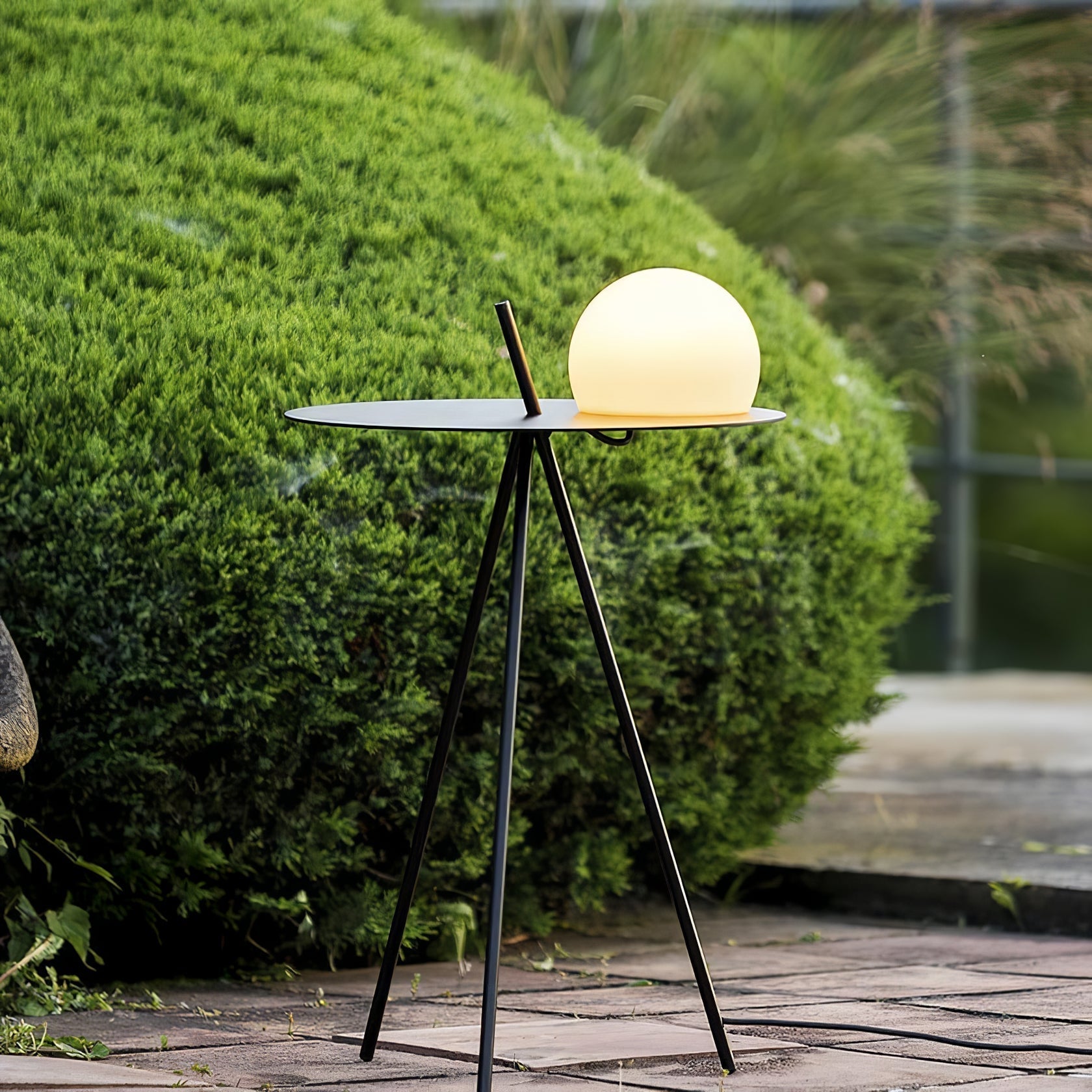 Ray Solar Tripod Outdoor Table Floor Lamp - Letslighting
