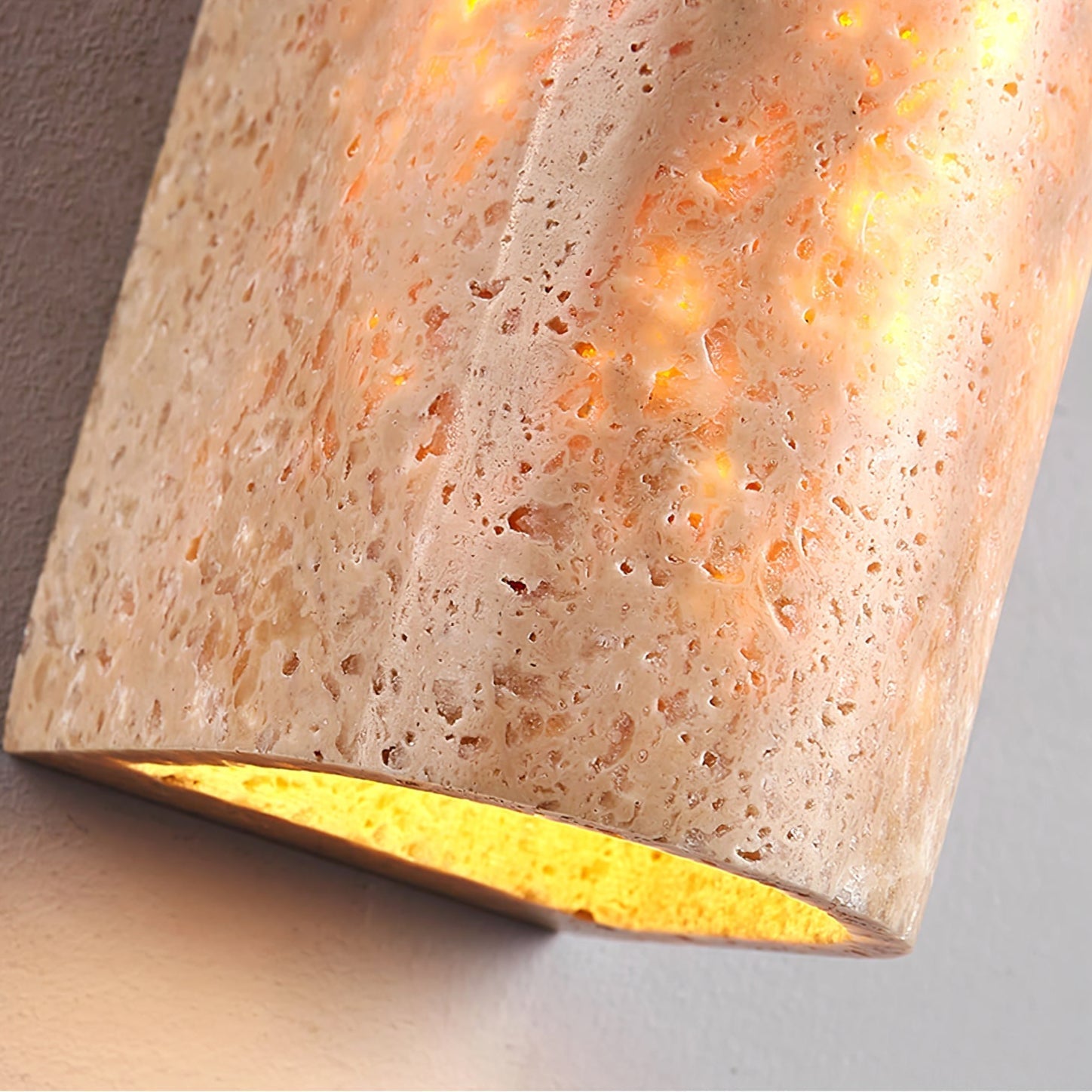 Sysilion Travertine Wall Light
