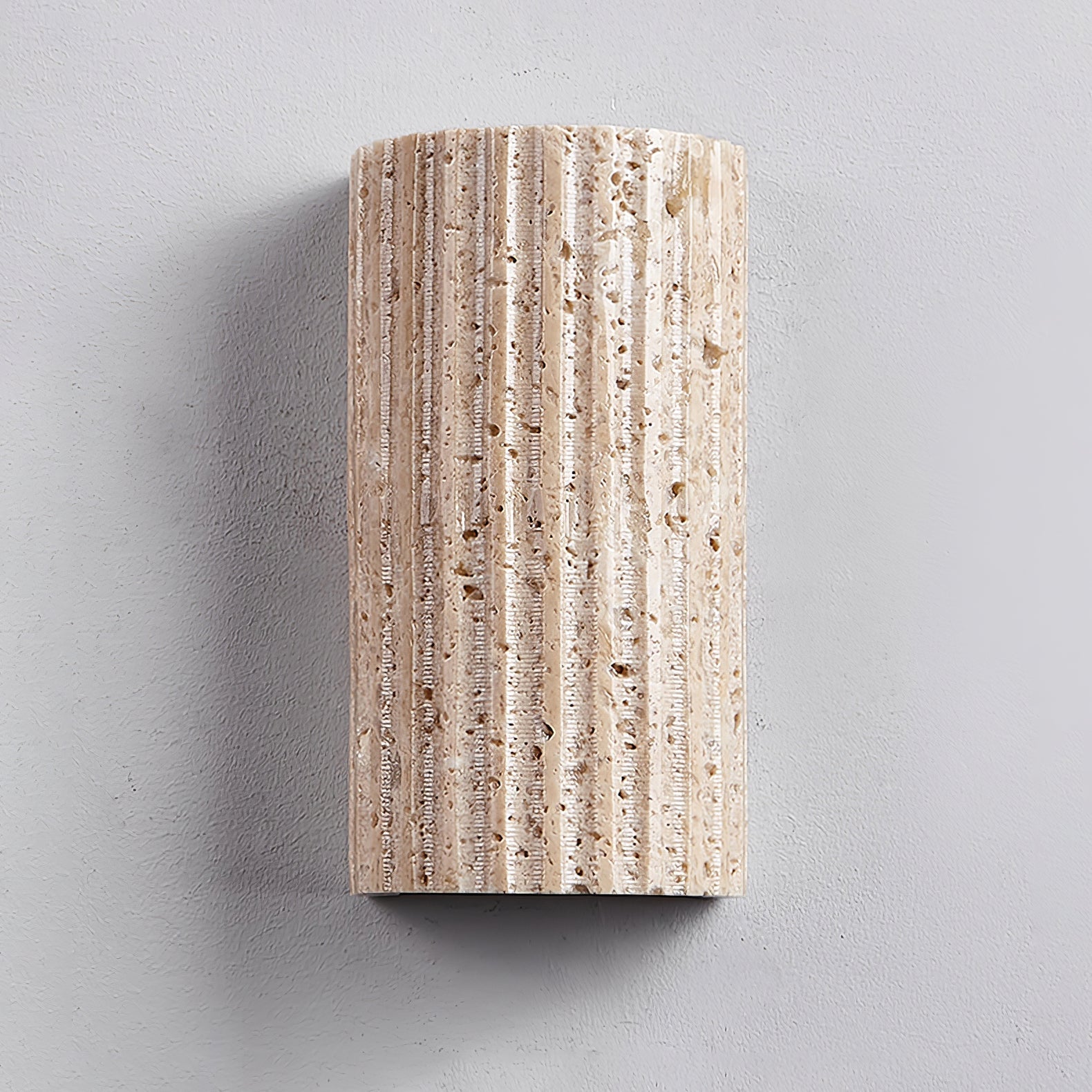 Sysilion Travertine Wall Light