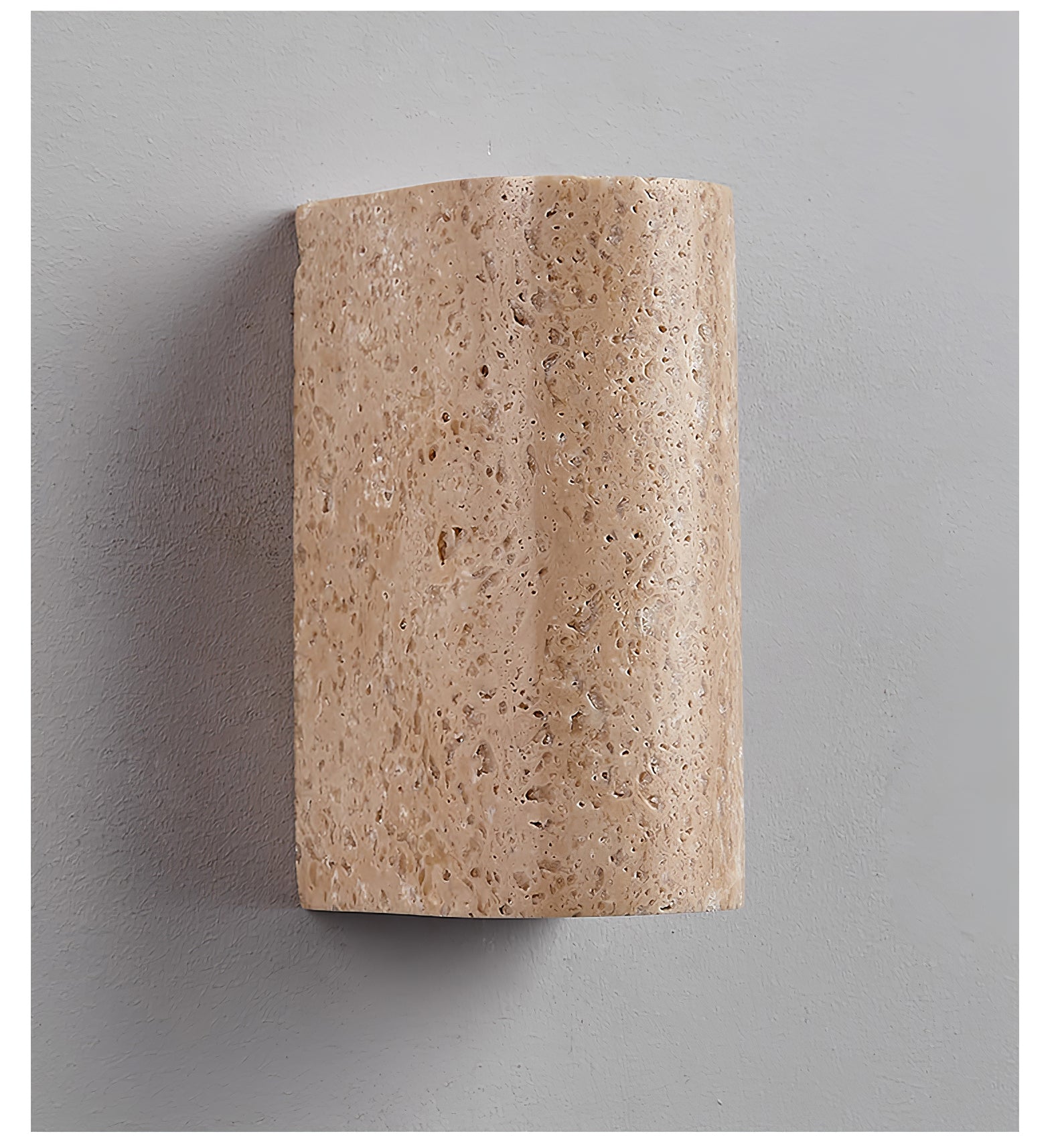 Sysilion Travertine Wall Light