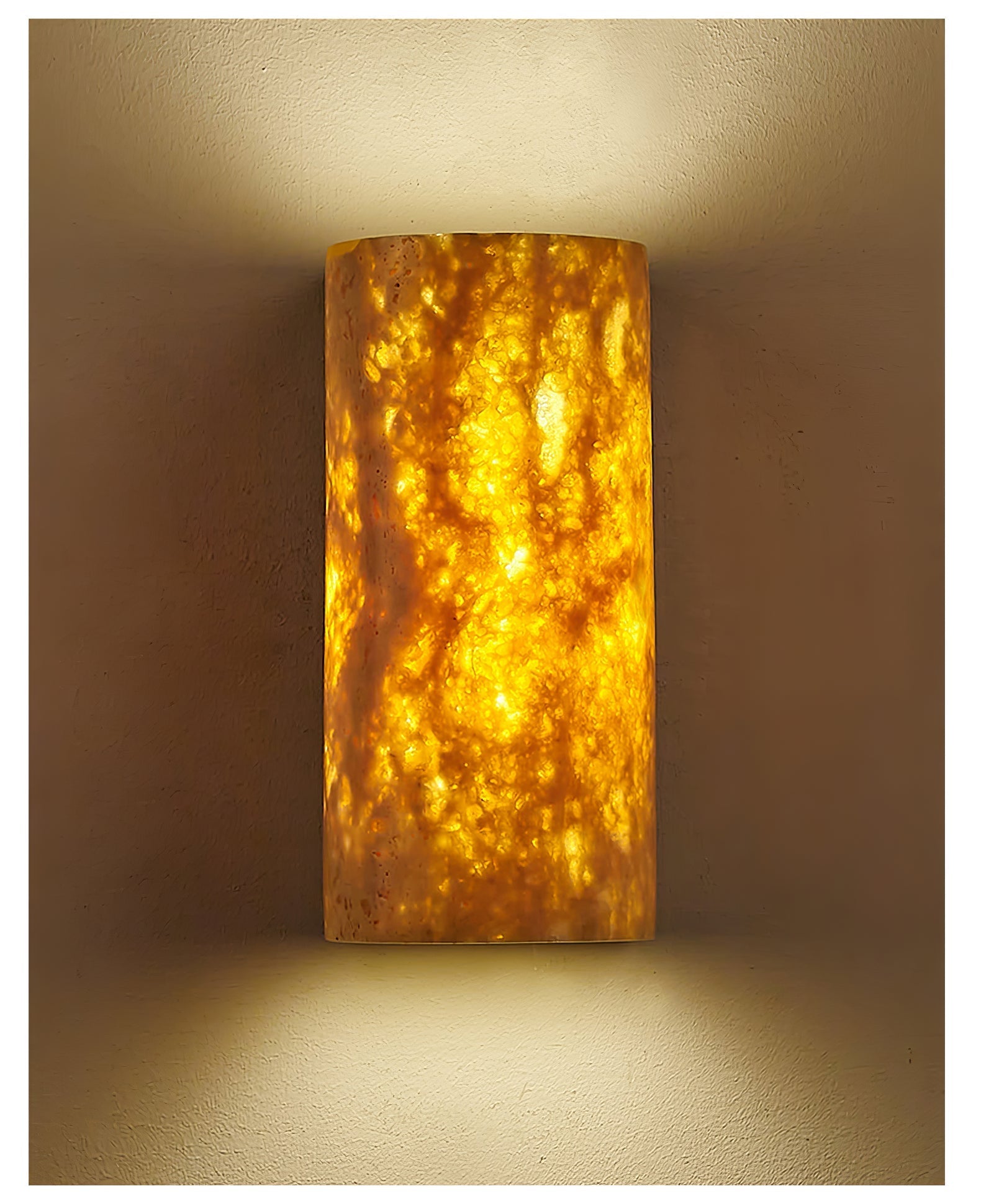 Sysilion Travertine Wall Light