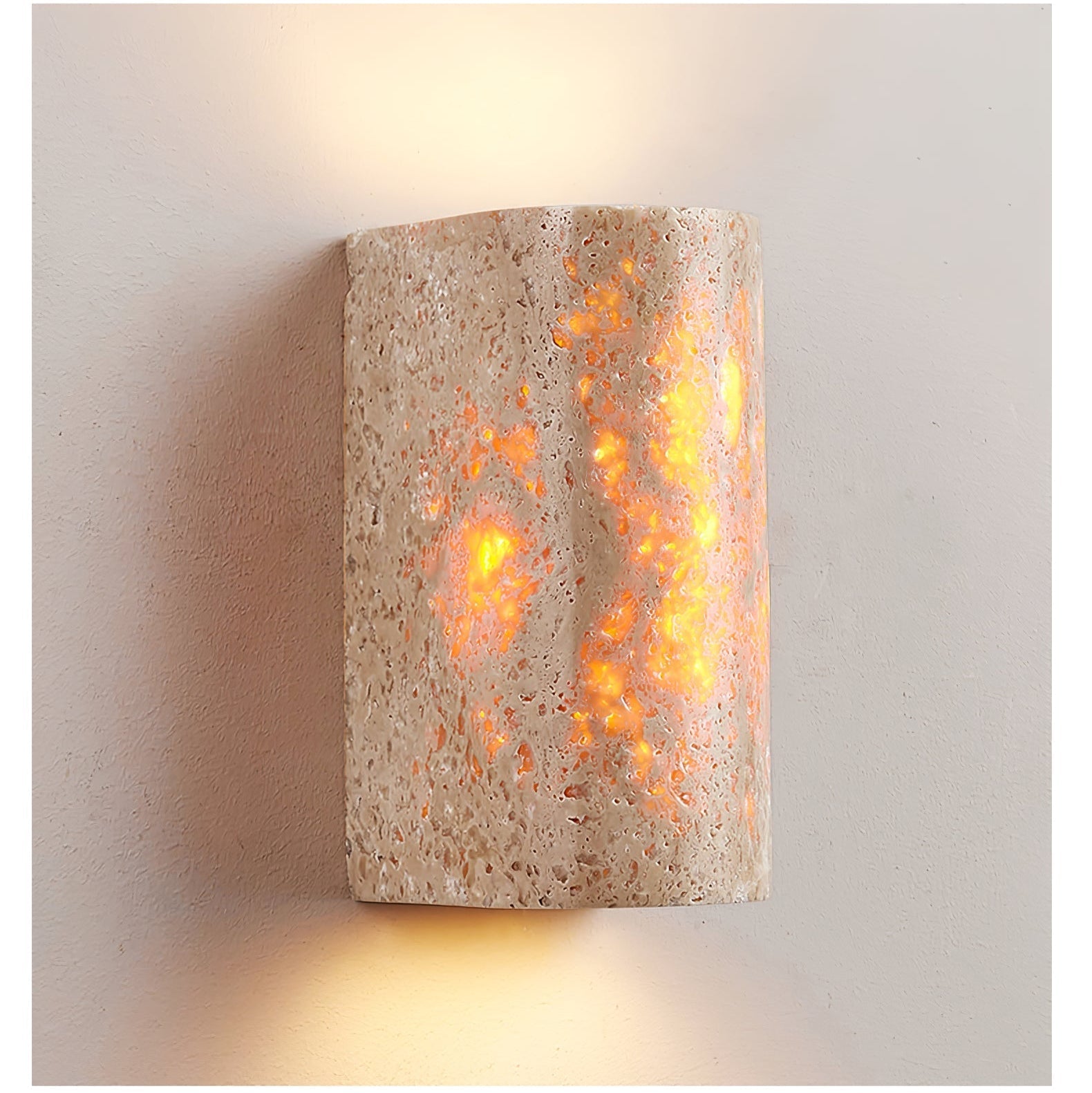 Sysilion Travertine Wall Light