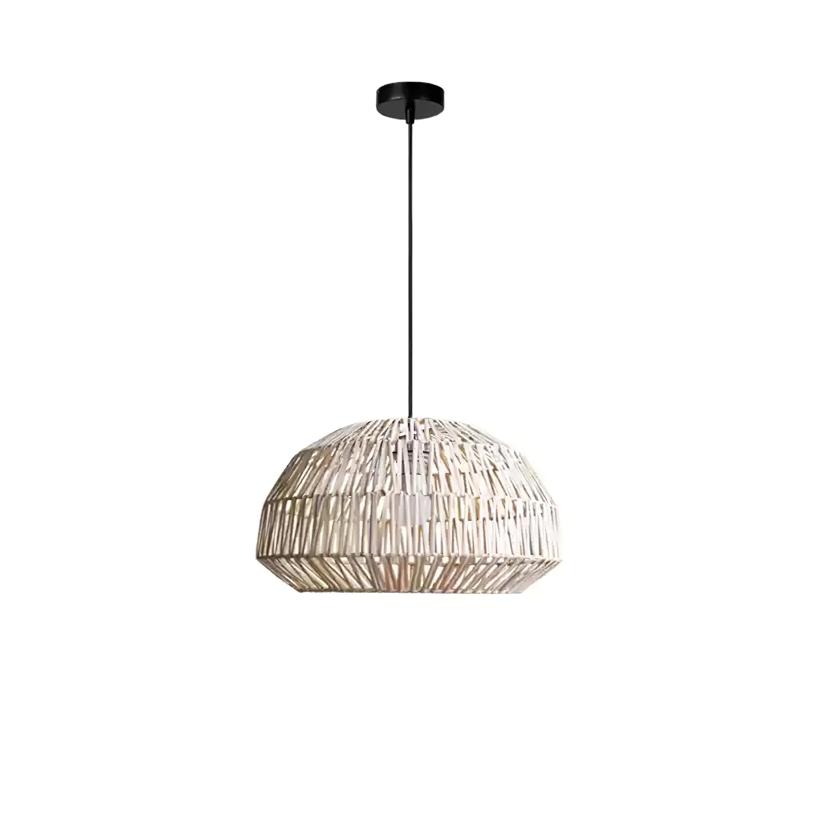 Cucarel Rattan Pendant Light - Letslighting