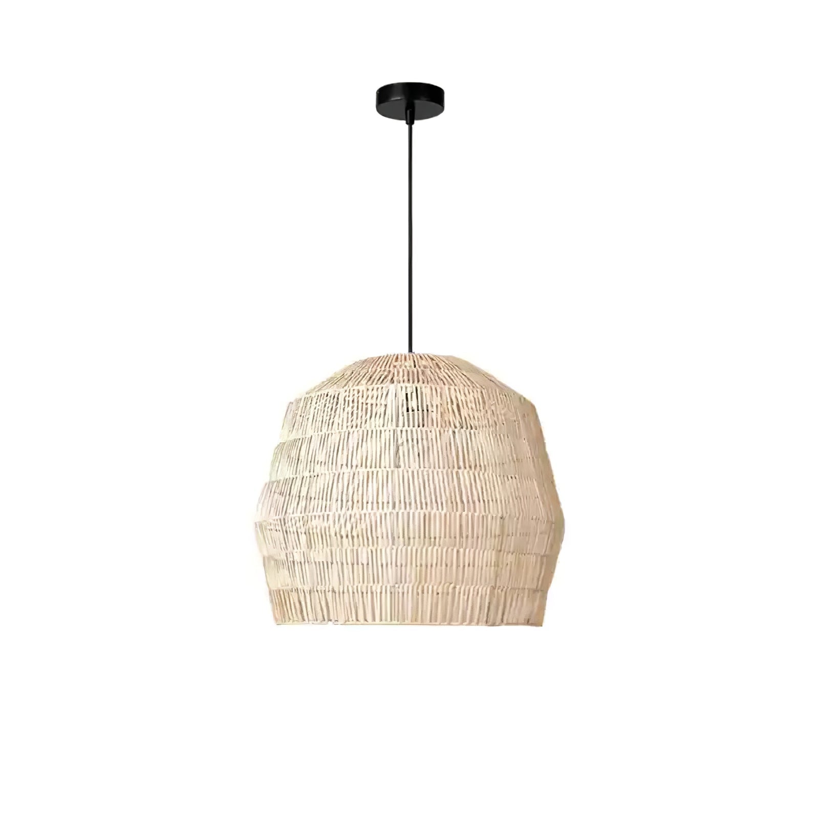 Cucarel Rattan Pendant Light - Letslighting