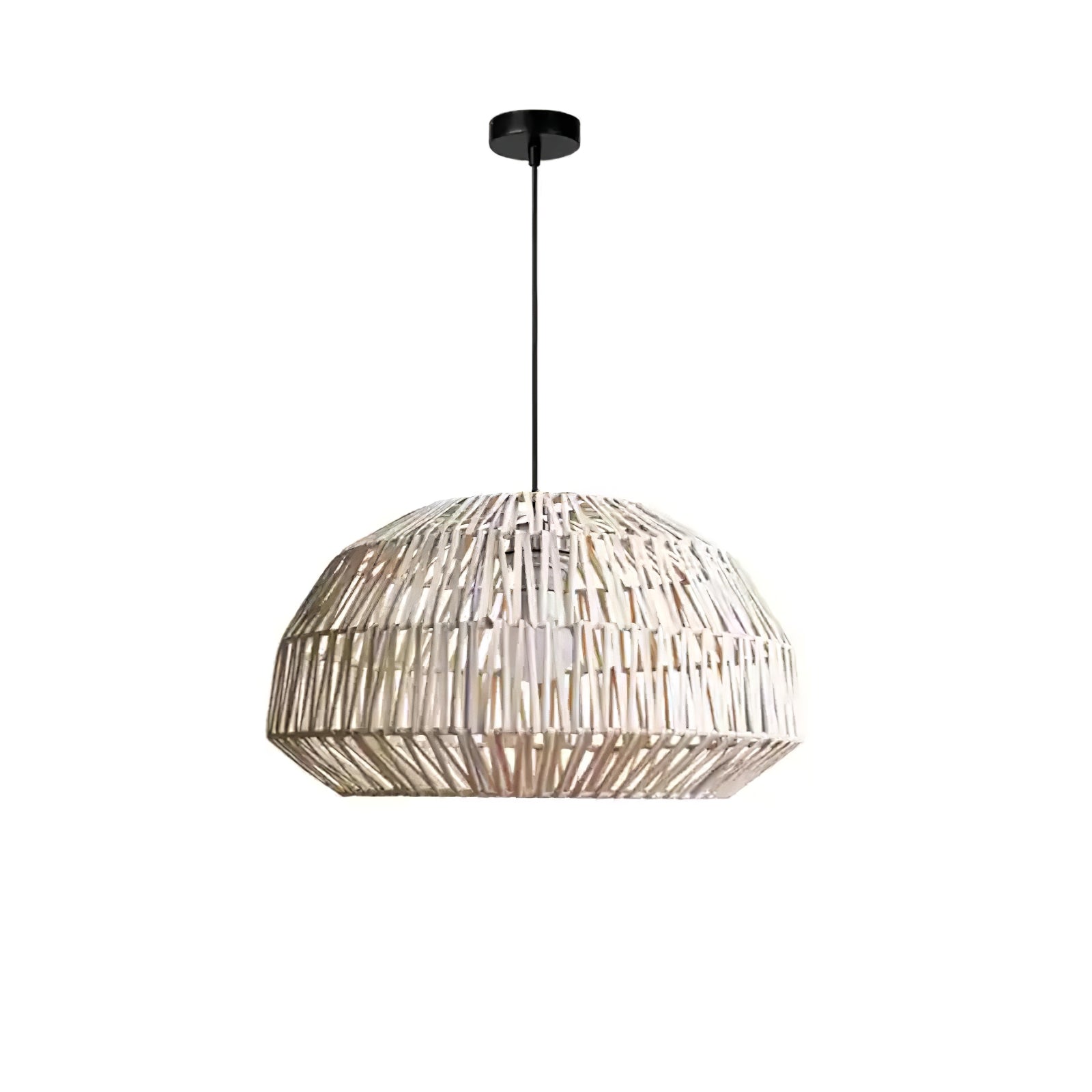 Cucarel Rattan Pendant Light - Letslighting