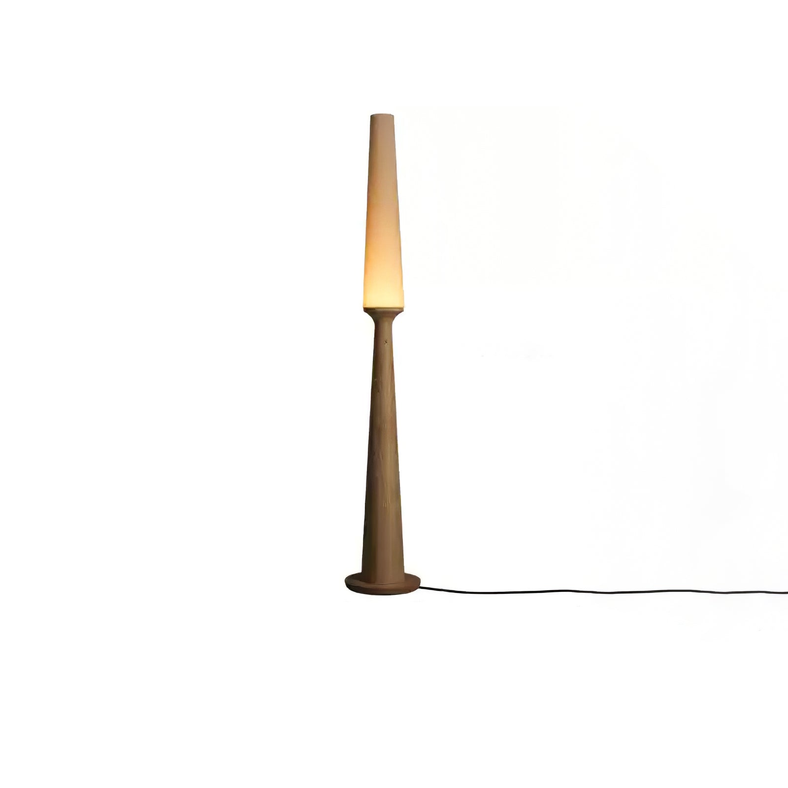 Vetheora Tapered Wood Floor Lamp - Letslighting