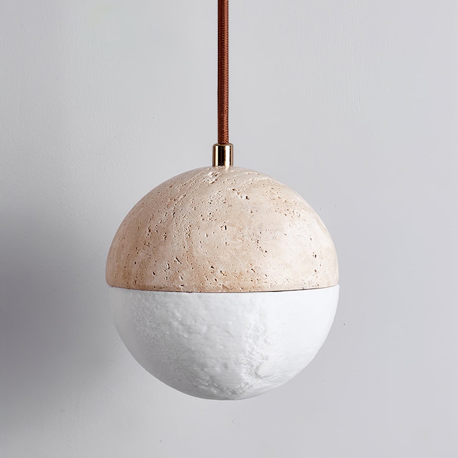 Soren Travertine Pendant Light - Letslighting