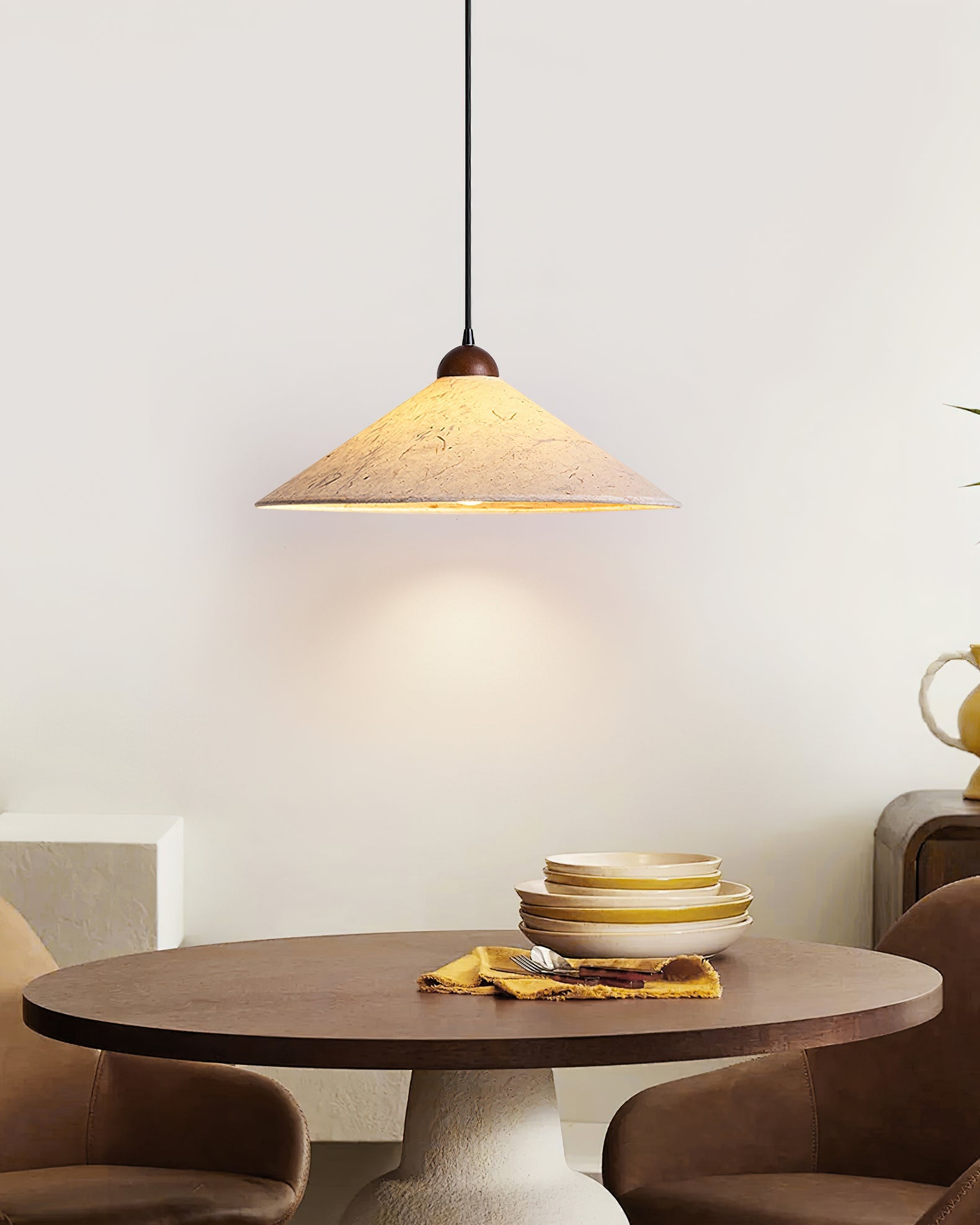 Torrent Swing Arm Pendant Light Natural - Letslighting