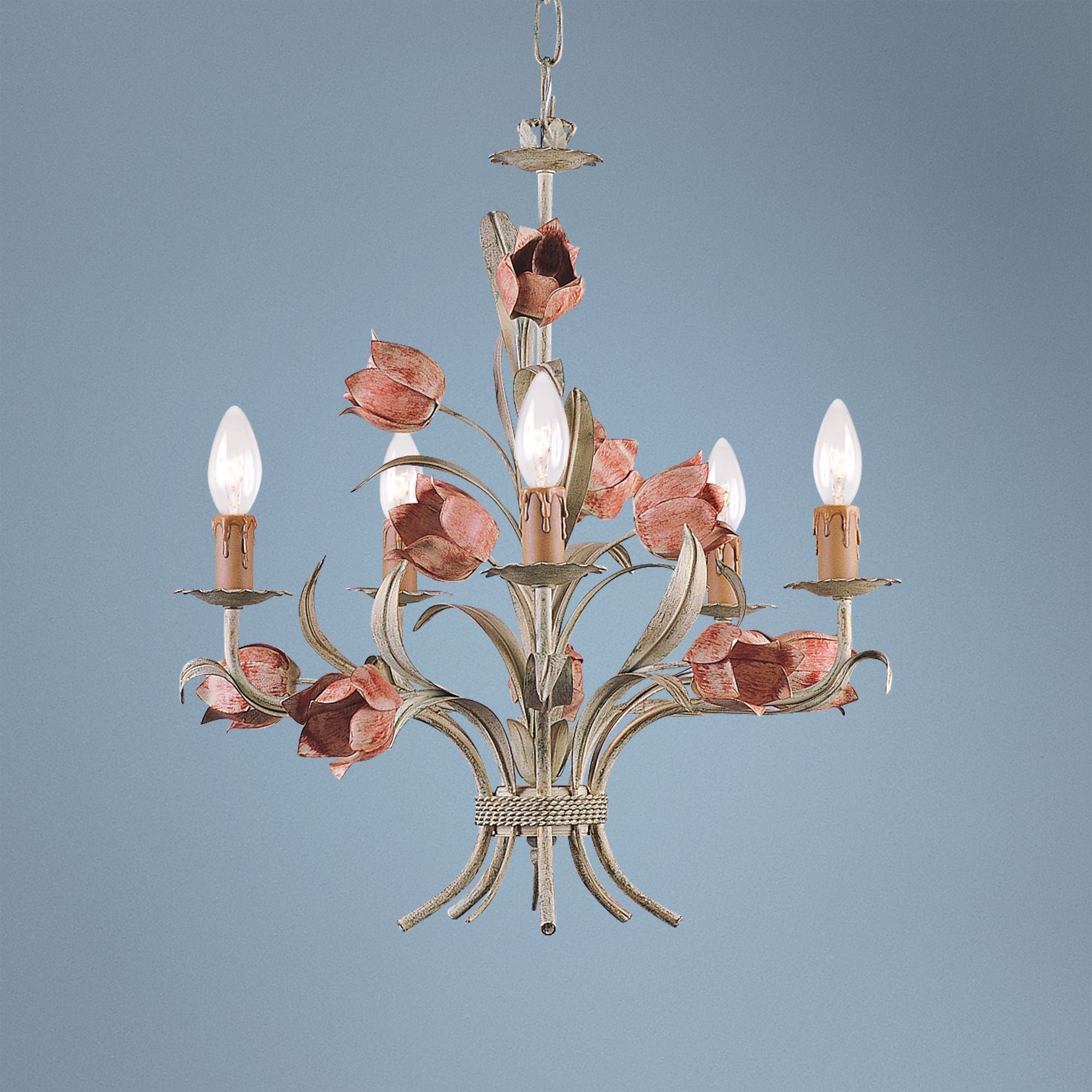 Cacaryra Classic Art Sage Rose Chandelier - Letslighting