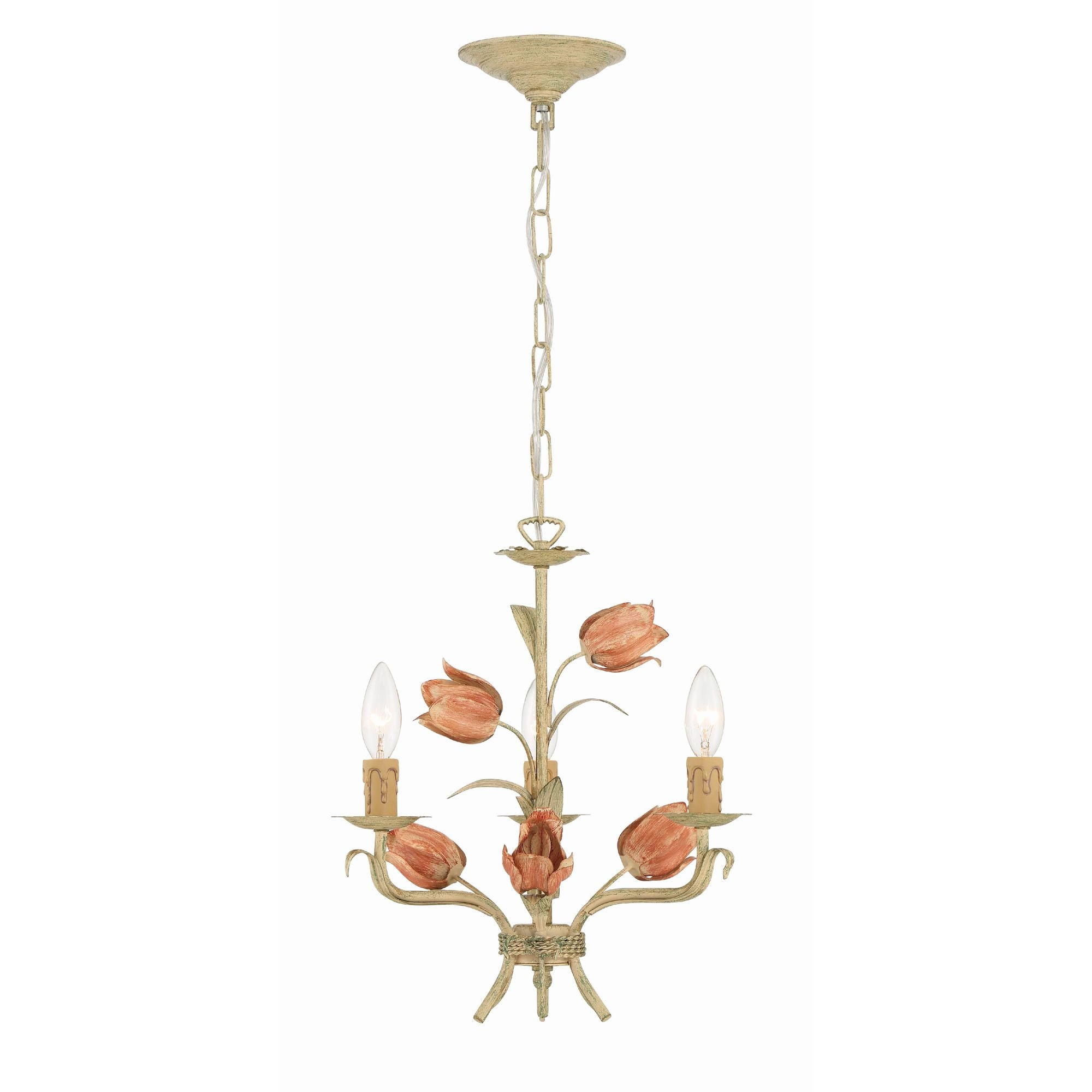 Cacaryra Classic Art Sage Rose Chandelier - Letslighting