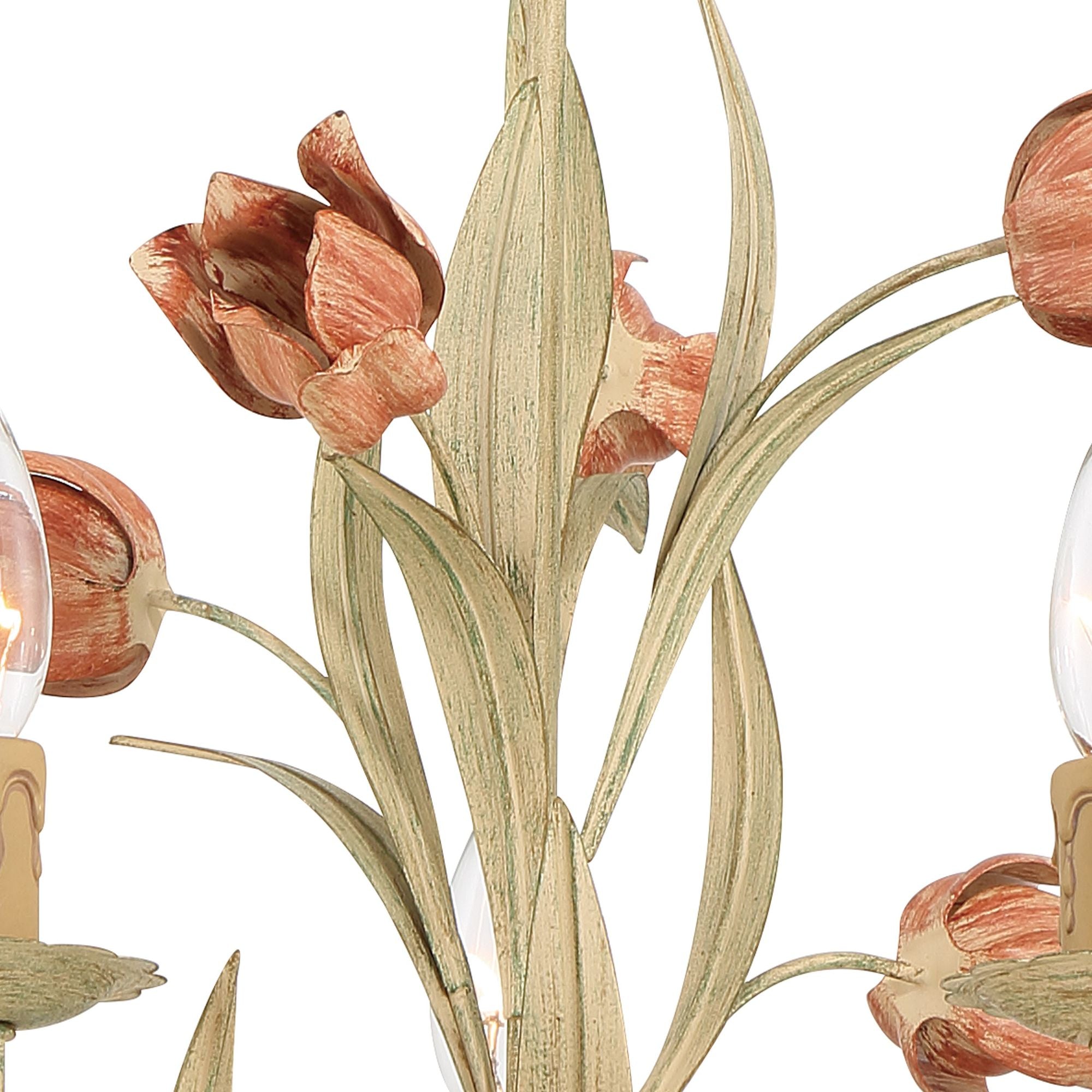 Cacaryra Classic Art Sage Rose Chandelier - Letslighting