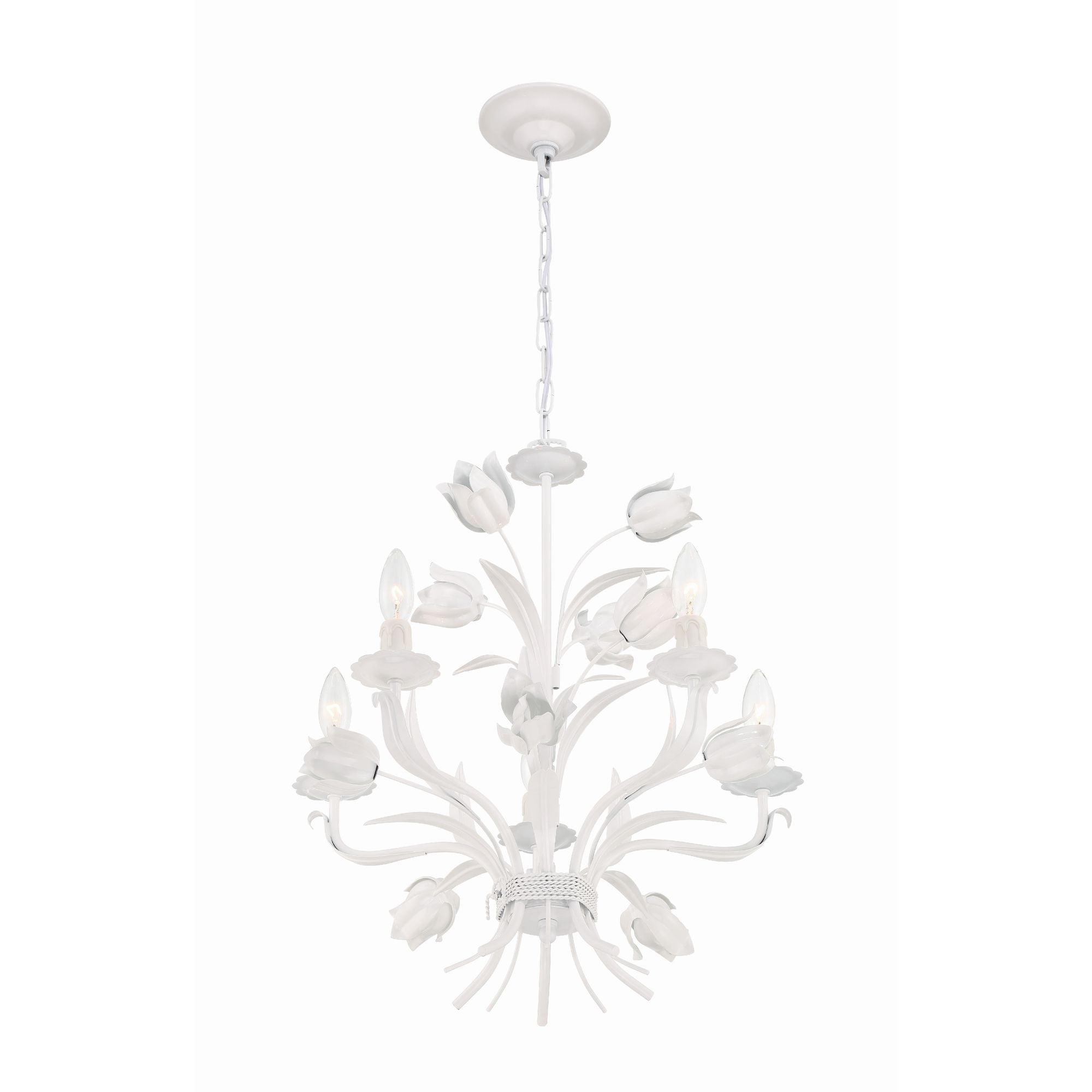 Cacaryra Classic Art Sage Rose Chandelier - Letslighting
