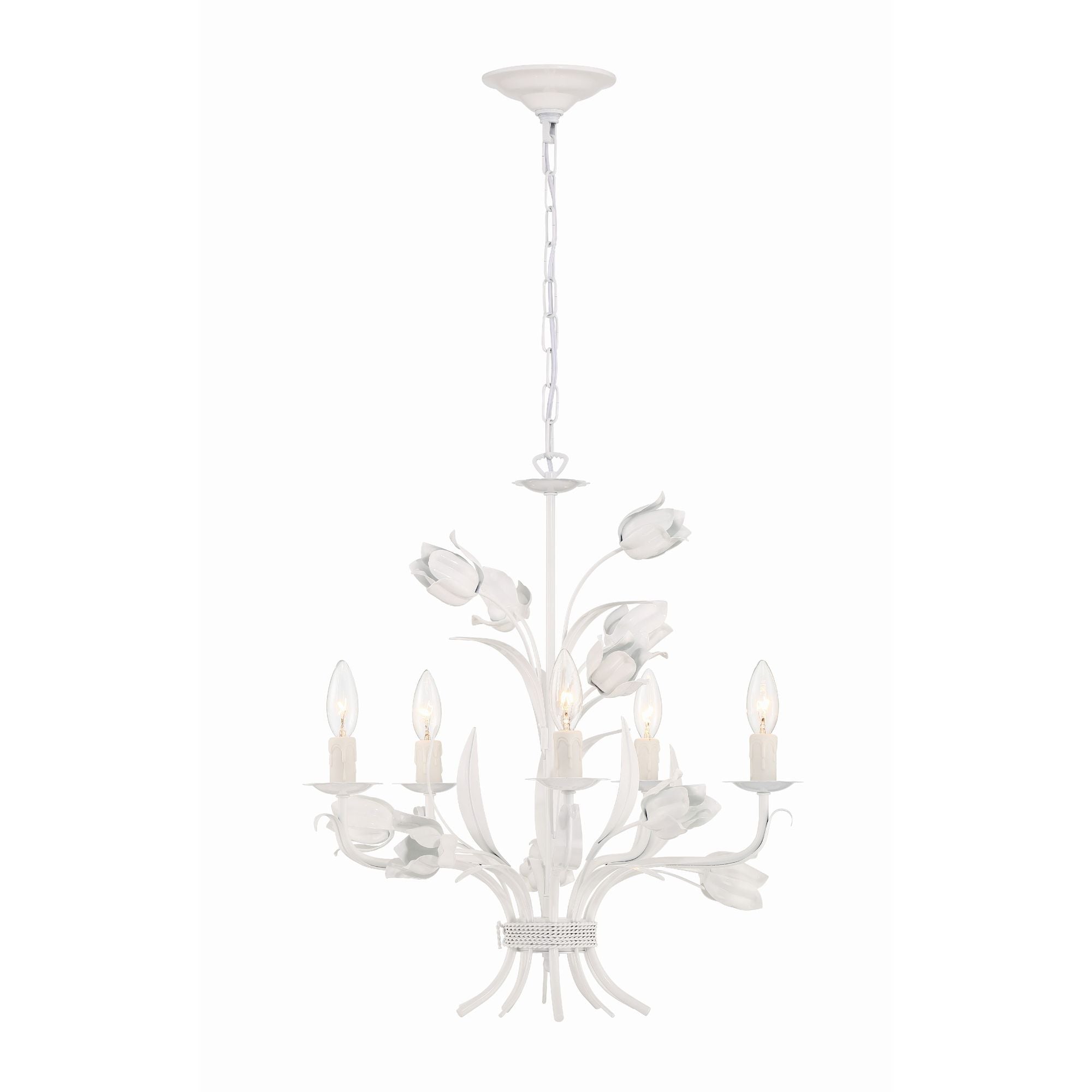 Cacaryra Classic Art Sage Rose Chandelier - Letslighting
