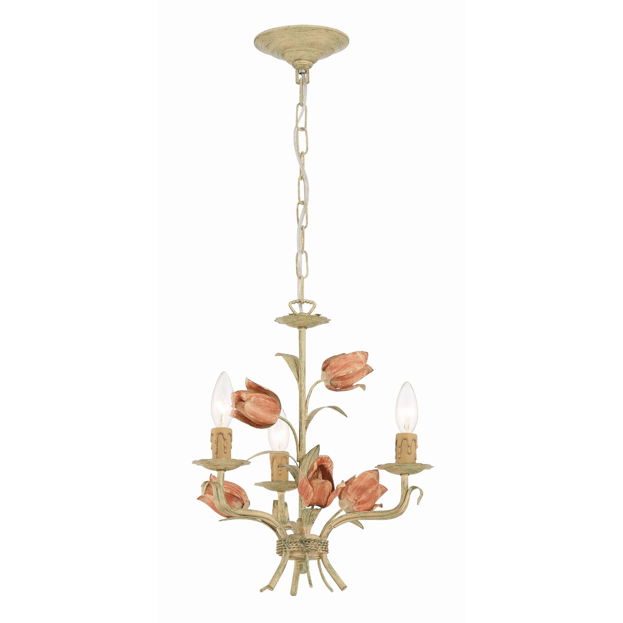 Cacaryra Classic Art Sage Rose Chandelier - Letslighting