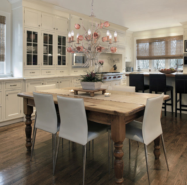 Cacaryra Classic Art Sage Rose Chandelier - Letslighting