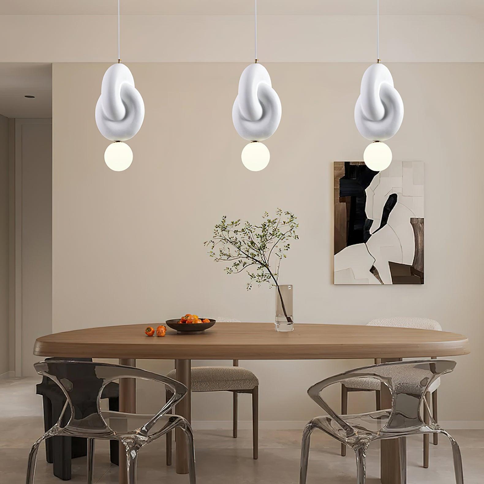 Zelireth Individual Creativity Resin Glass Pendant Lamp - Letslighting