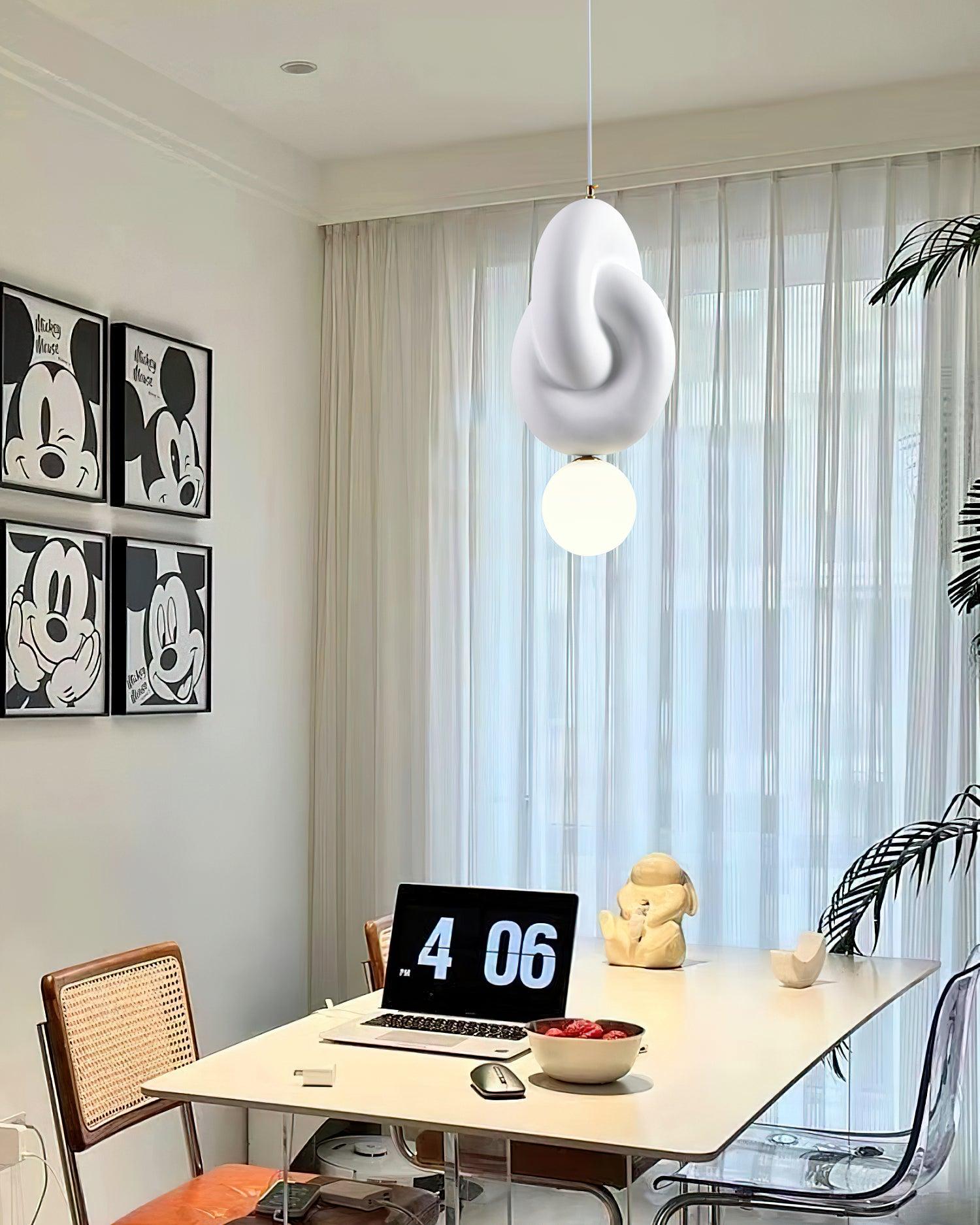 Zelireth Individual Creativity Resin Glass Pendant Lamp - Letslighting