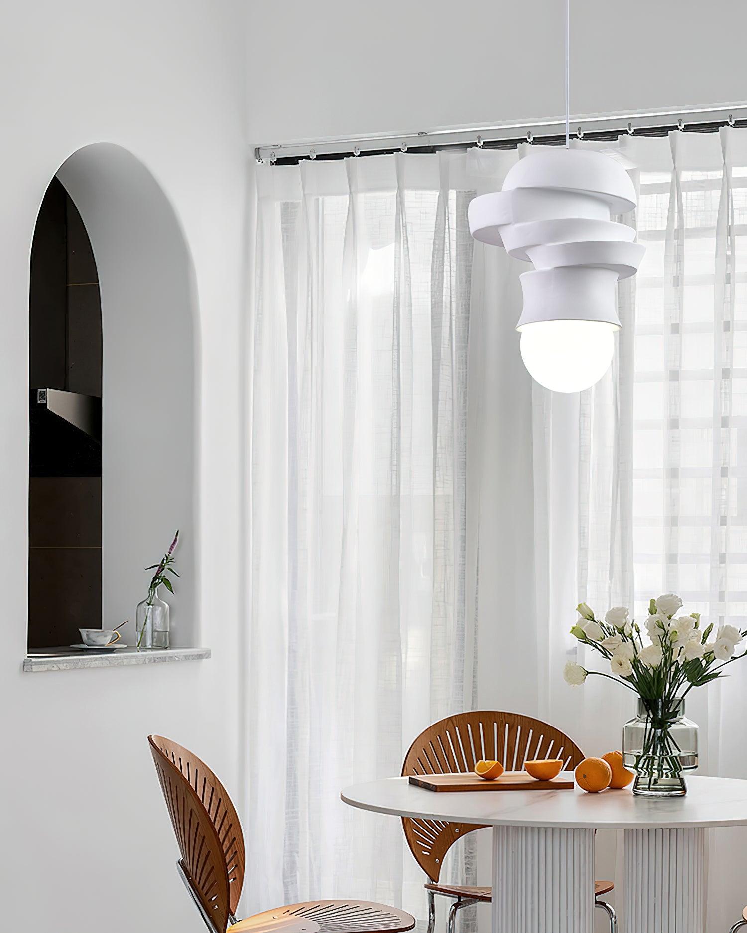 Zelireth Individual Creativity Resin Glass Pendant Lamp - Letslighting