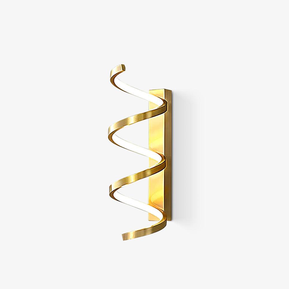 Asilion Nordic Art Spiral Wall Light - Letslighting