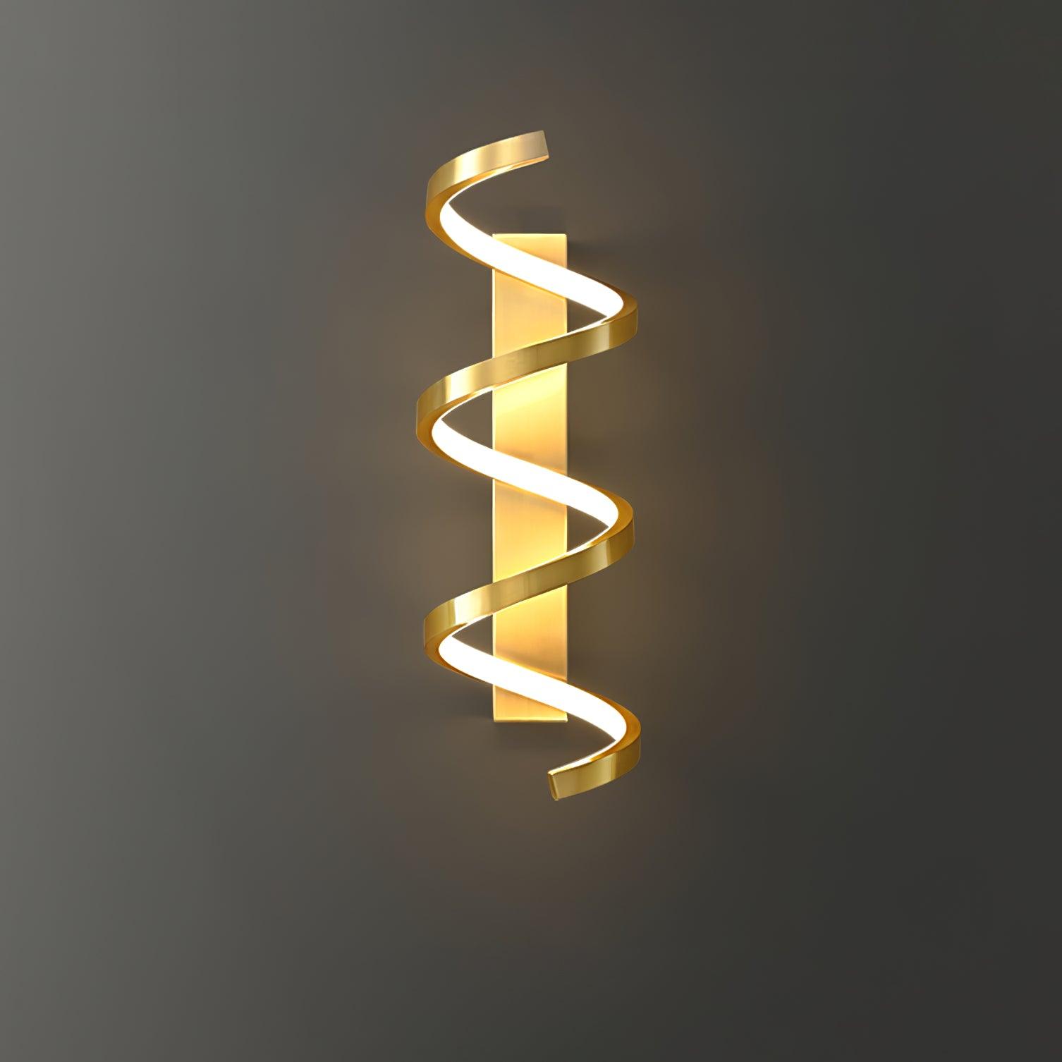 Asilion Nordic Art Spiral Wall Light - Letslighting