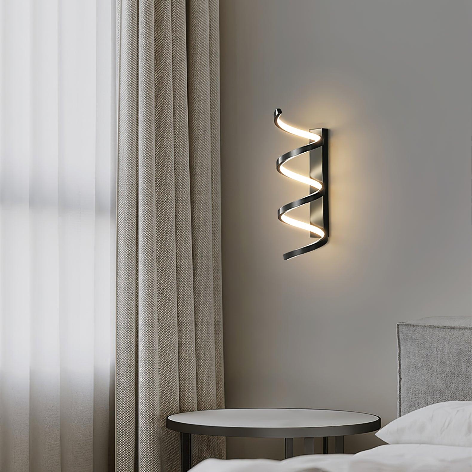 Asilion Nordic Art Spiral Wall Light - Letslighting