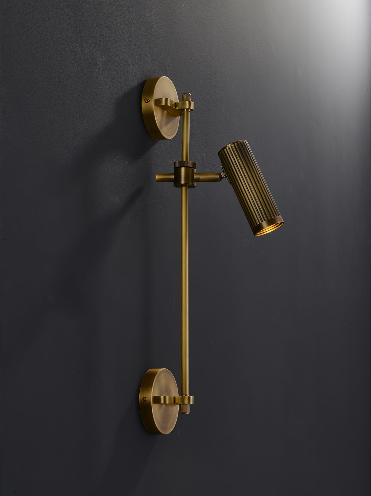 Glintice Brass Industrial Wall Lamp - Letslighting