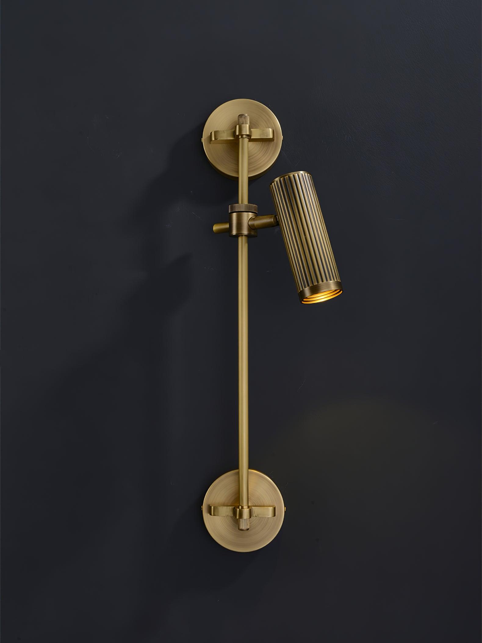 Glintice Brass Industrial Wall Lamp - Letslighting