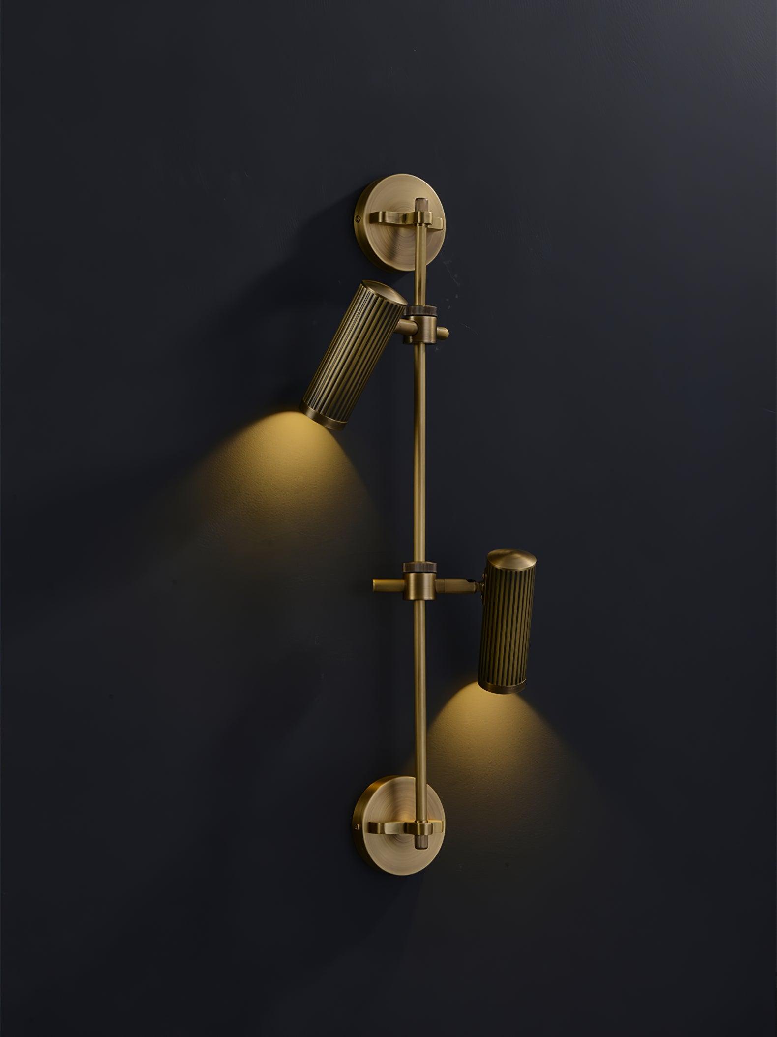 Glintice Brass Industrial Wall Lamp - Letslighting