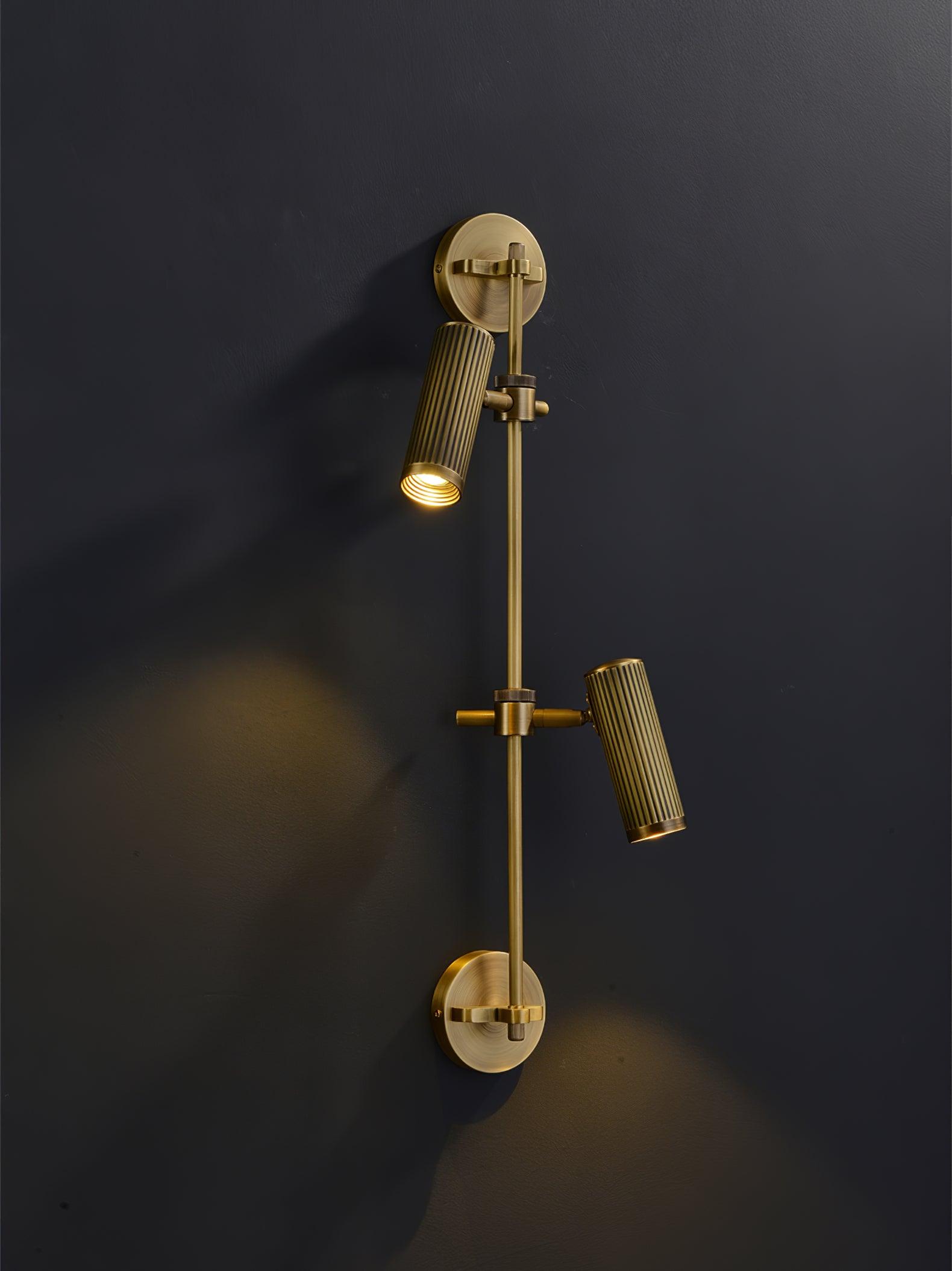 Glintice Brass Industrial Wall Lamp - Letslighting