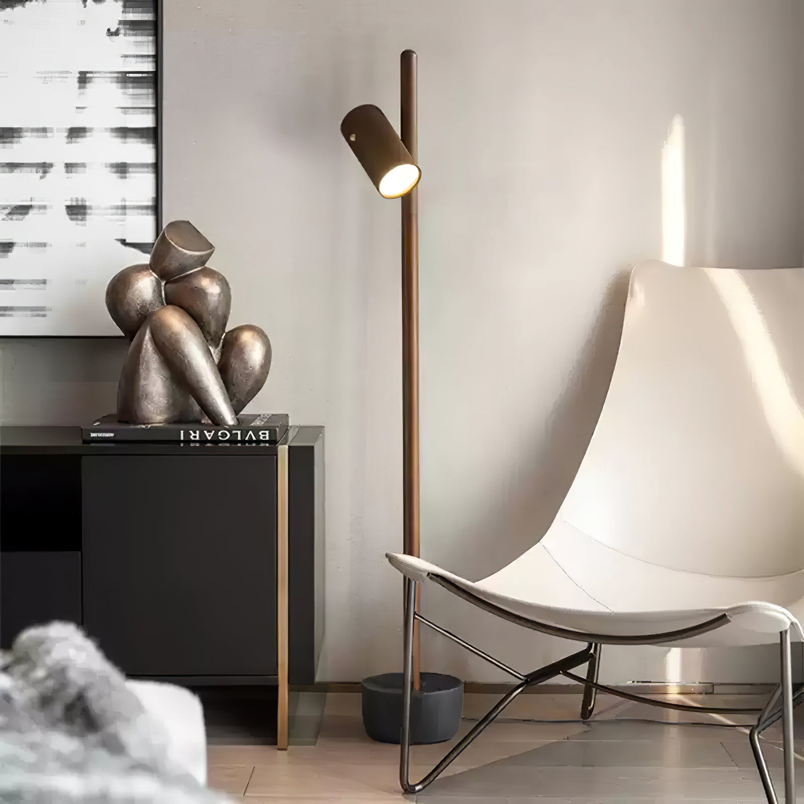 Lustra Floor Lamp Spotlight Wood - Letslighting