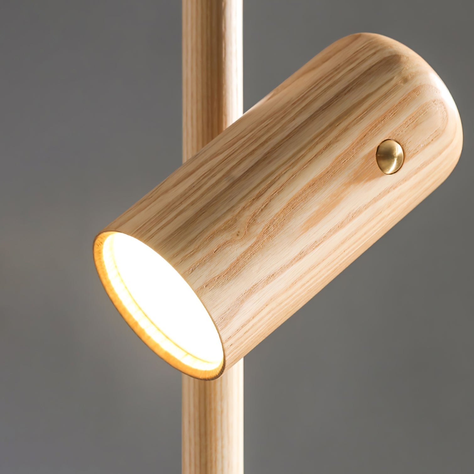 Lustra Floor Lamp Spotlight Wood - Letslighting