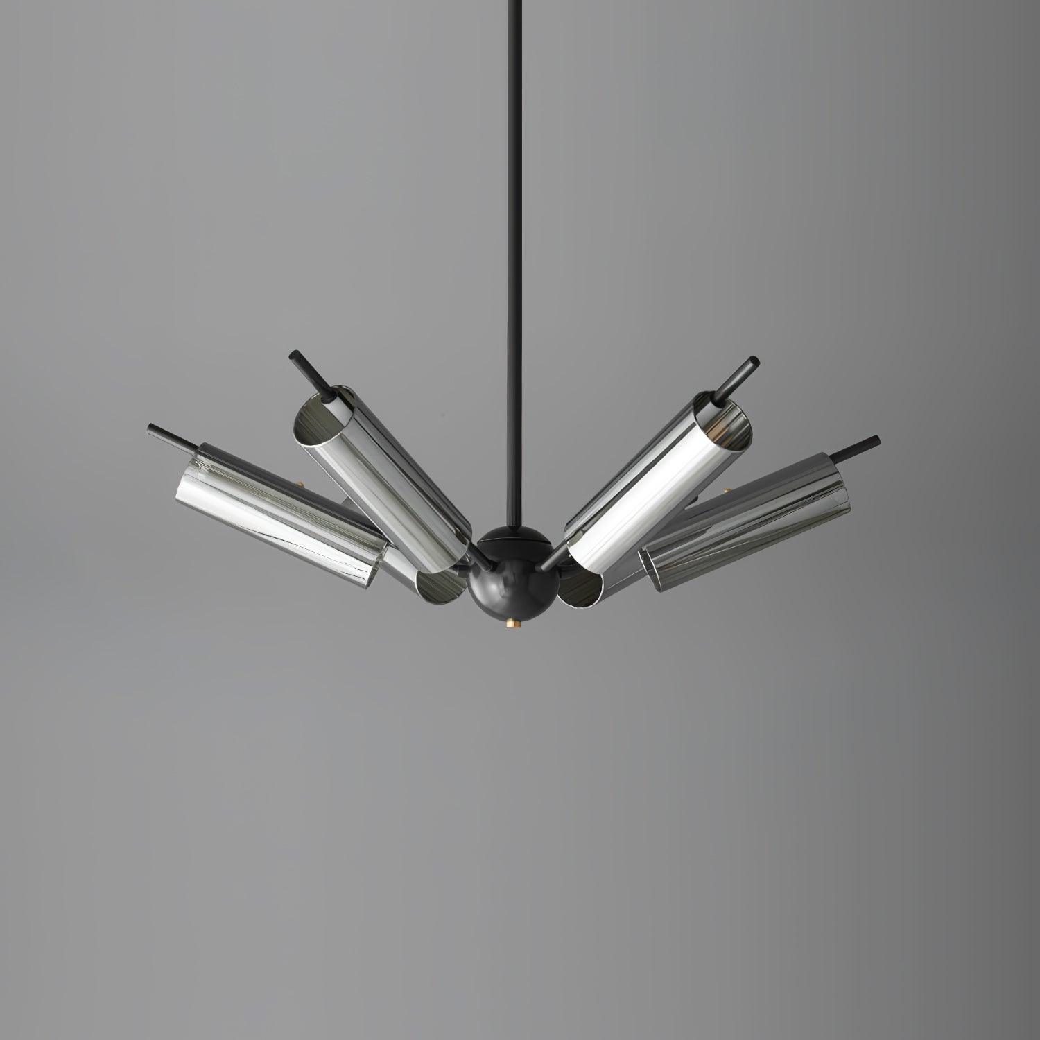 Lustra Chandelier Sputnik Brass Modern 12-Light - Letslighting