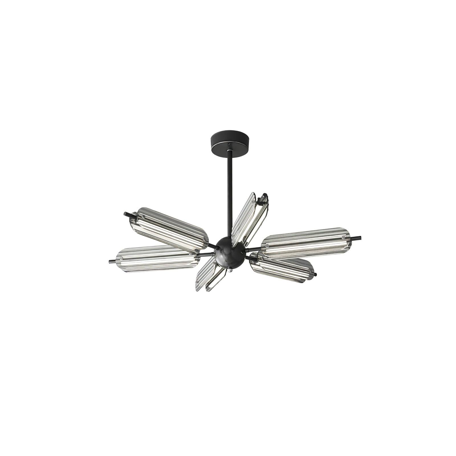 Lustra Chandelier Sputnik Brass Modern 12-Light - Letslighting