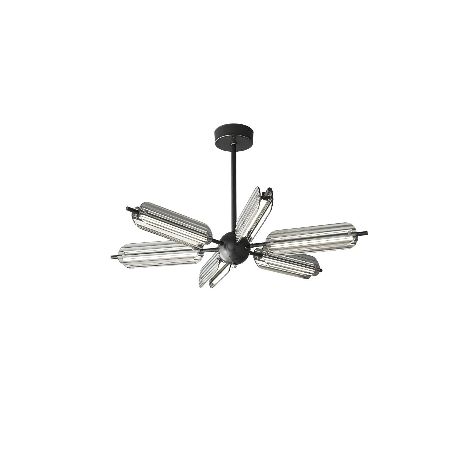 Lustra Chandelier Sputnik Brass Modern 12-Light - Letslighting